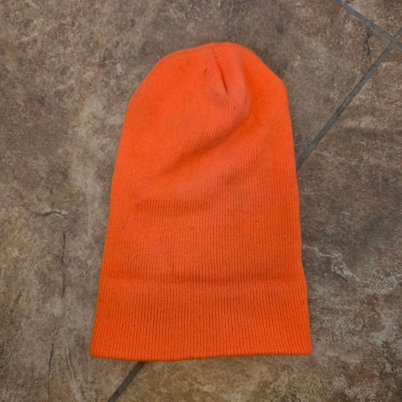 Other Orange Vibrant | U.S.A. | Solid Beanie Size ONE SIZE - 2 Thumbnail