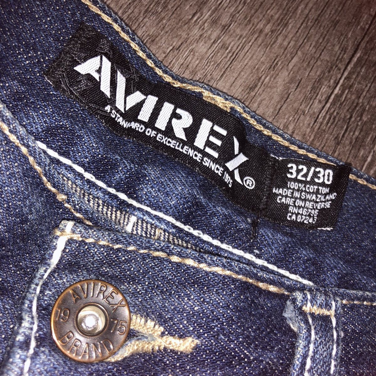 Avirex × Vintage Vintage Avirex Jeans Size US 34 / EU 50 - 5 Thumbnail