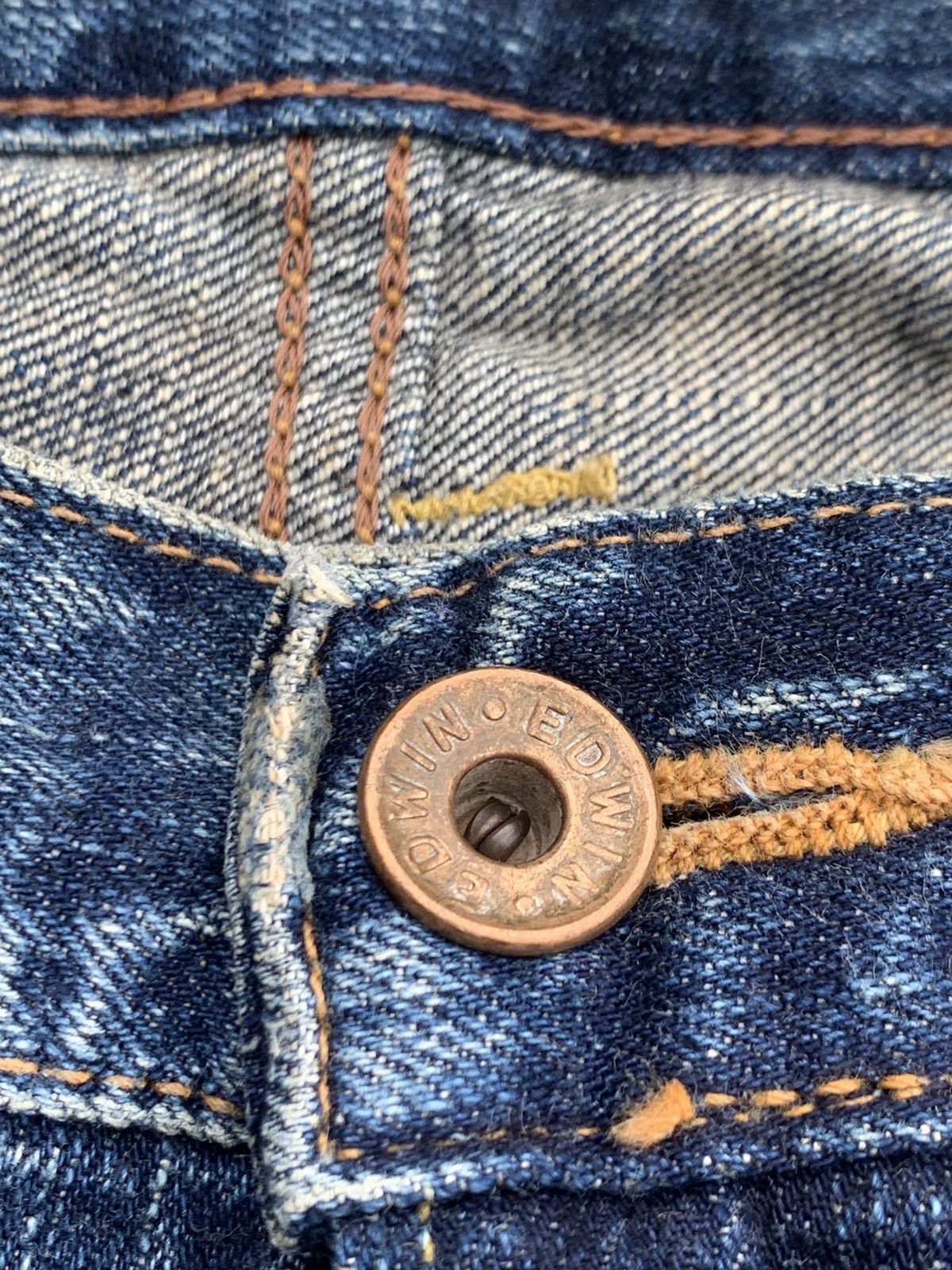 Edwin EDWIN 505Z selvage denim with lightning pattern. Size US 36 / EU 52 - 9 Thumbnail