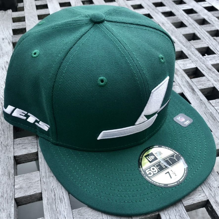 MyFitteds 7 1/2 New York Jets Deceptor Patch New Era 59FIFTY Hat Size ONE SIZE - 1 Thumbnail