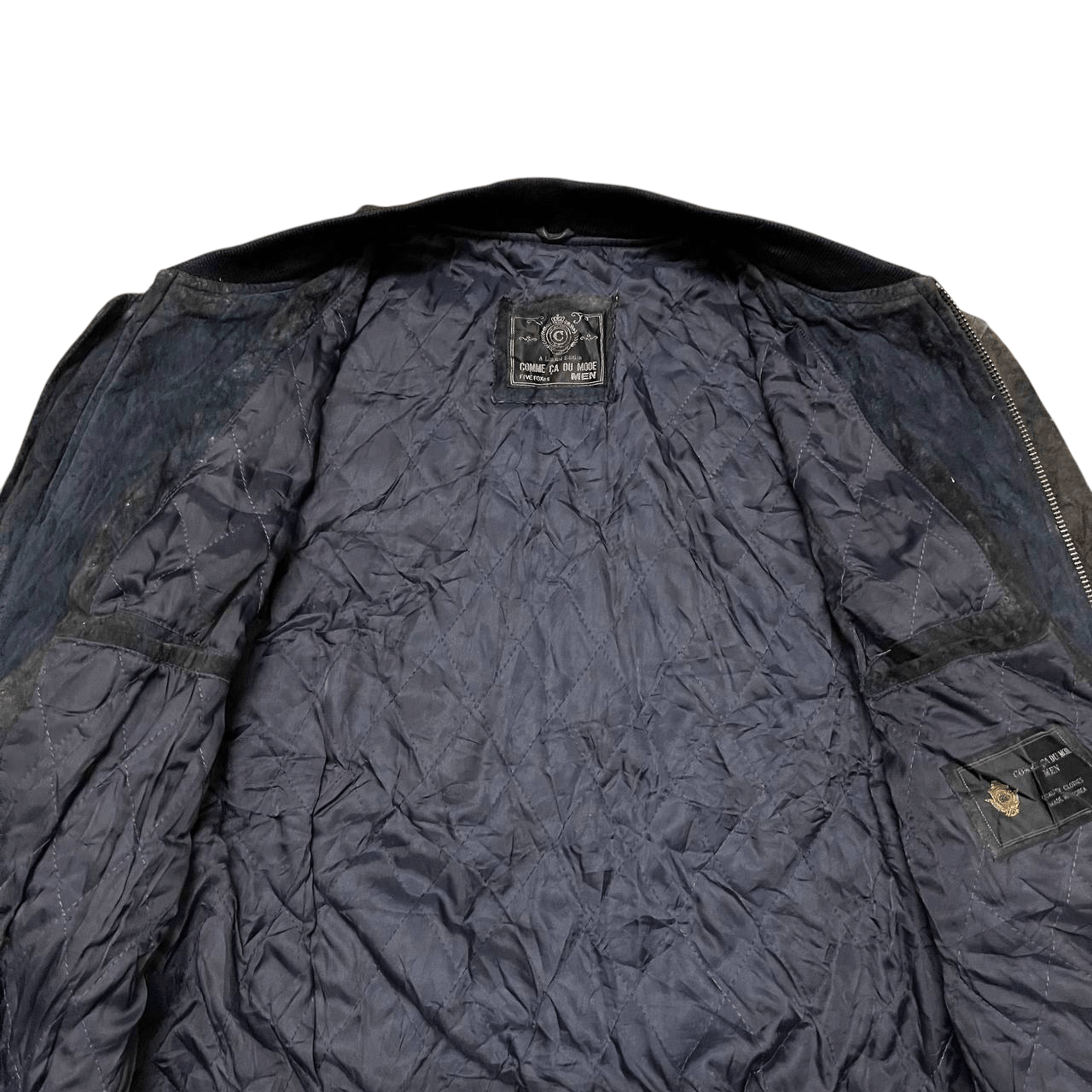 Comme Ca Ism Vintage Comme Ca Du Mode Men Leather Bomber Jacket Size US M / EU 48-50 / 2 - 8 Thumbnail