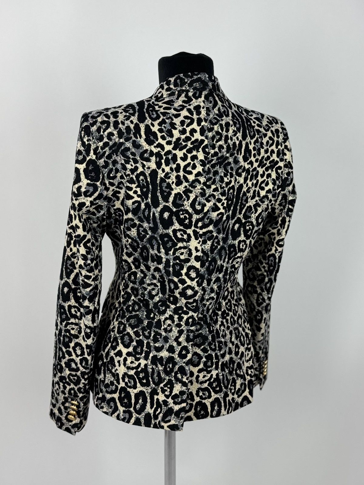 Tagliatore Tagliatore Leopard Double Breasted Women’s Blazer Size M / US 6-8 / IT 42-44 - 2 Thumbnail