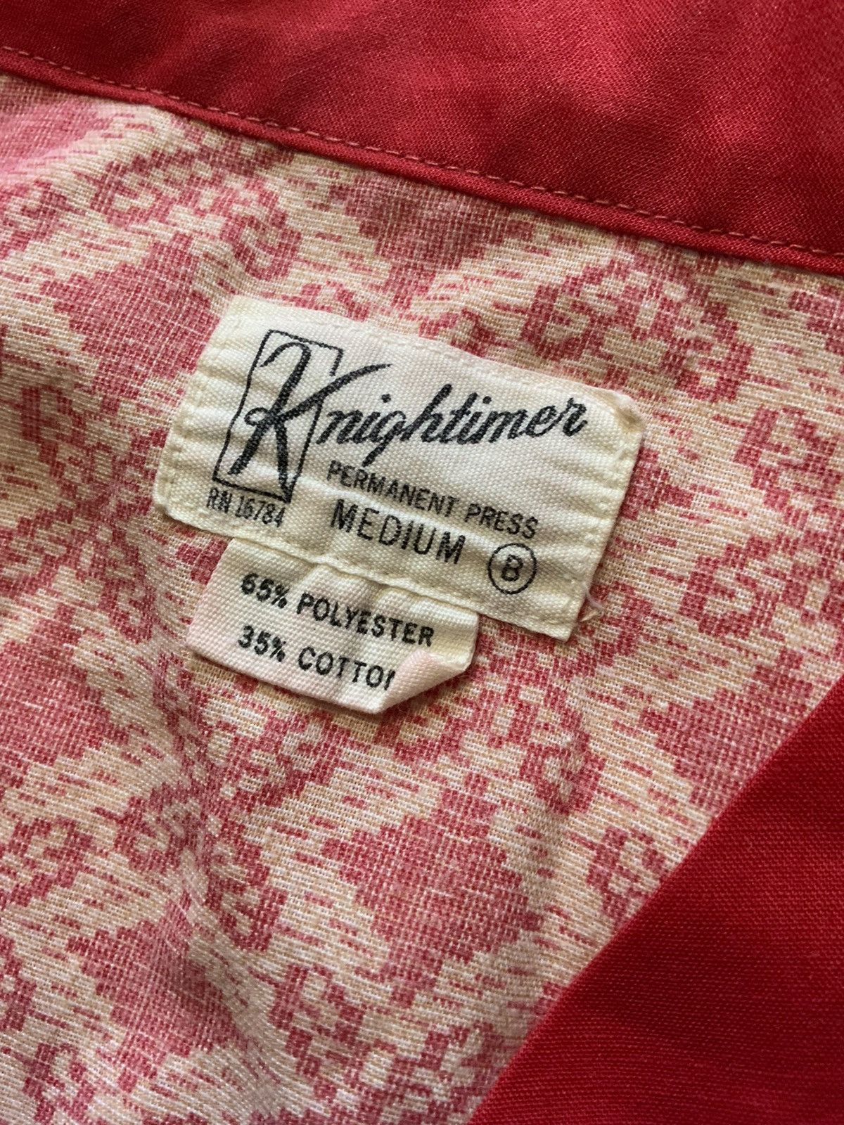 Vintage Vintage 1960s Knightimer Permanent Press MCM Pullover Shirt Size US M / EU 48-50 / 2 - 5 Thumbnail