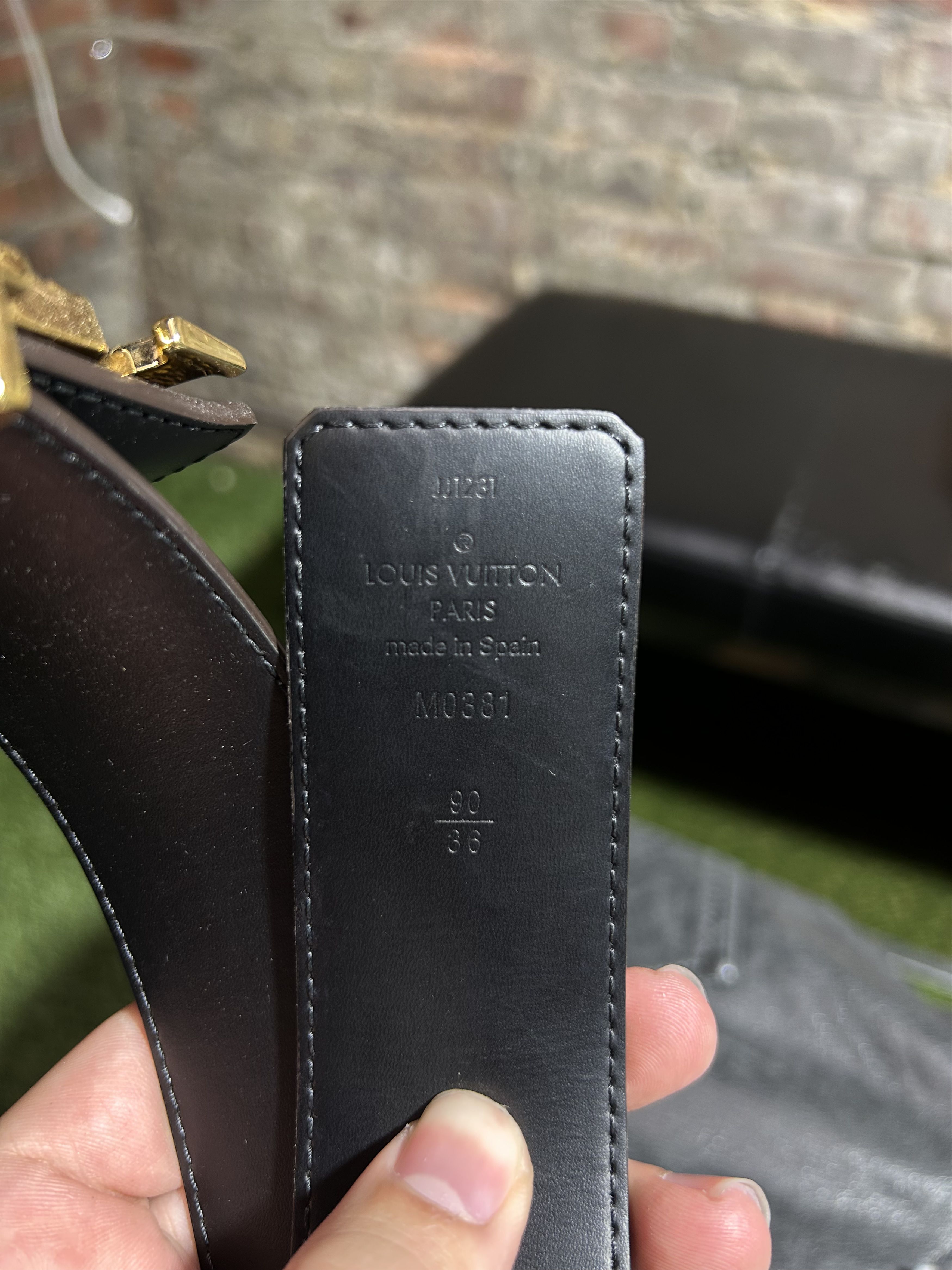 Louis Vuitton Louis Vuitton Monogram Belt Size 36 - 2 Thumbnail
