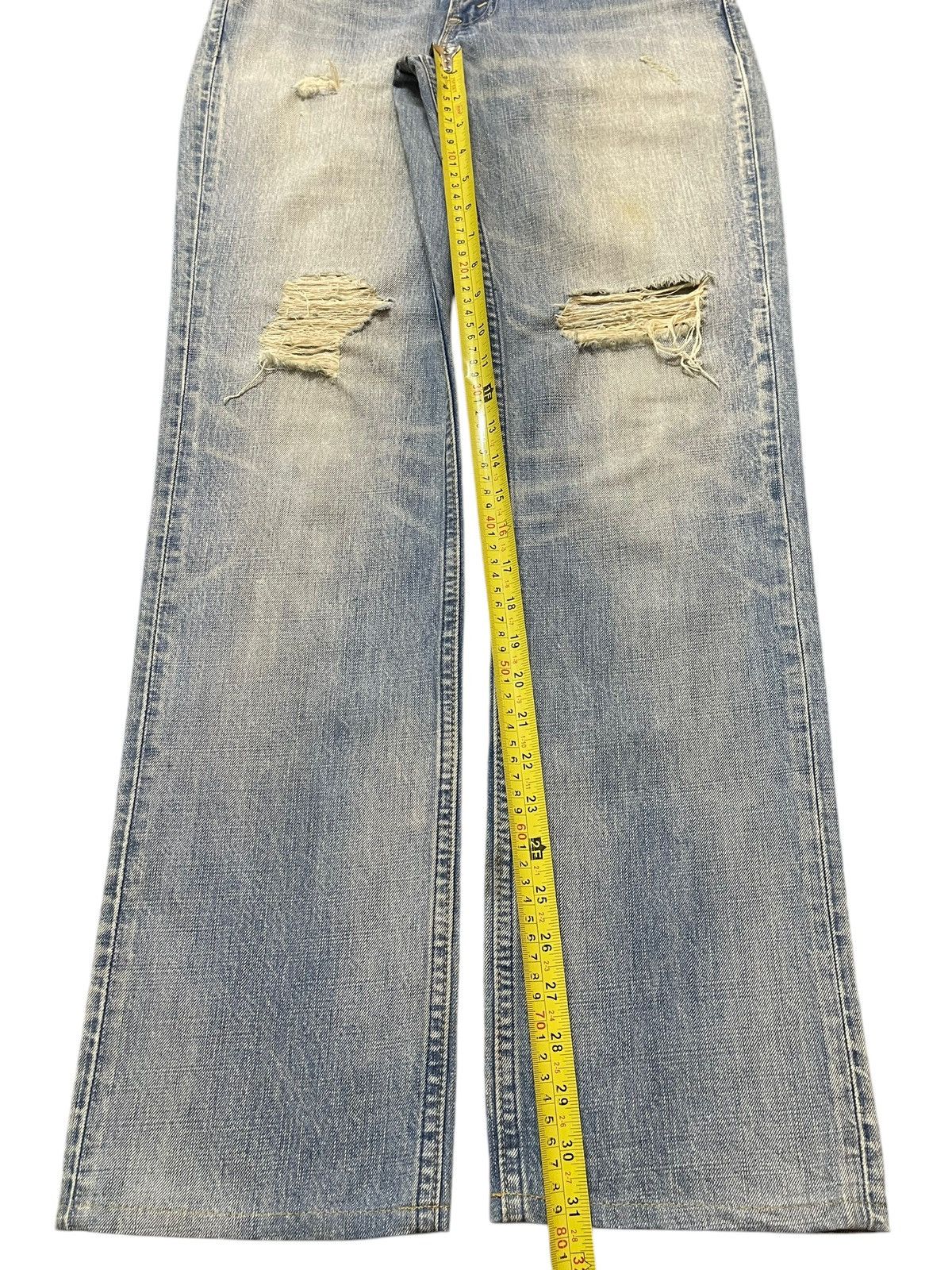 Levi's Vintage 90 Levis 502 Faded Wash Style Distressed Style Jeans Size US 30 / EU 46 - 14 Thumbnail