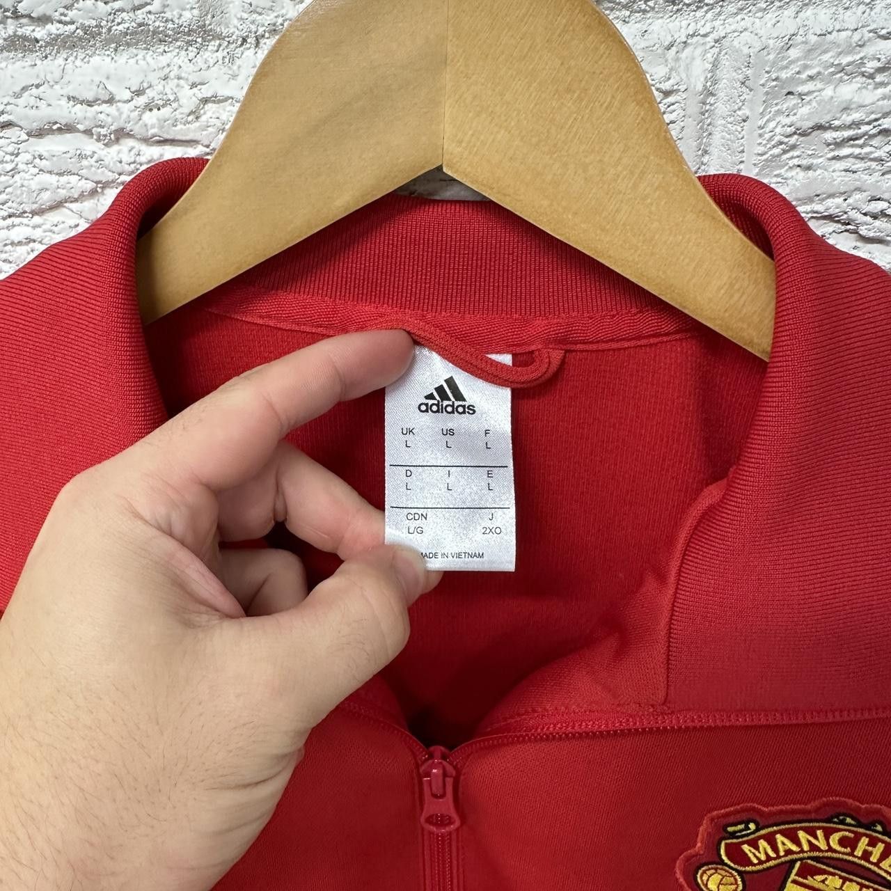 Adidas Adidas Y2K Manchester United Zip Up Jacket Large Size US L / EU 52-54 / 3 - 3 Thumbnail