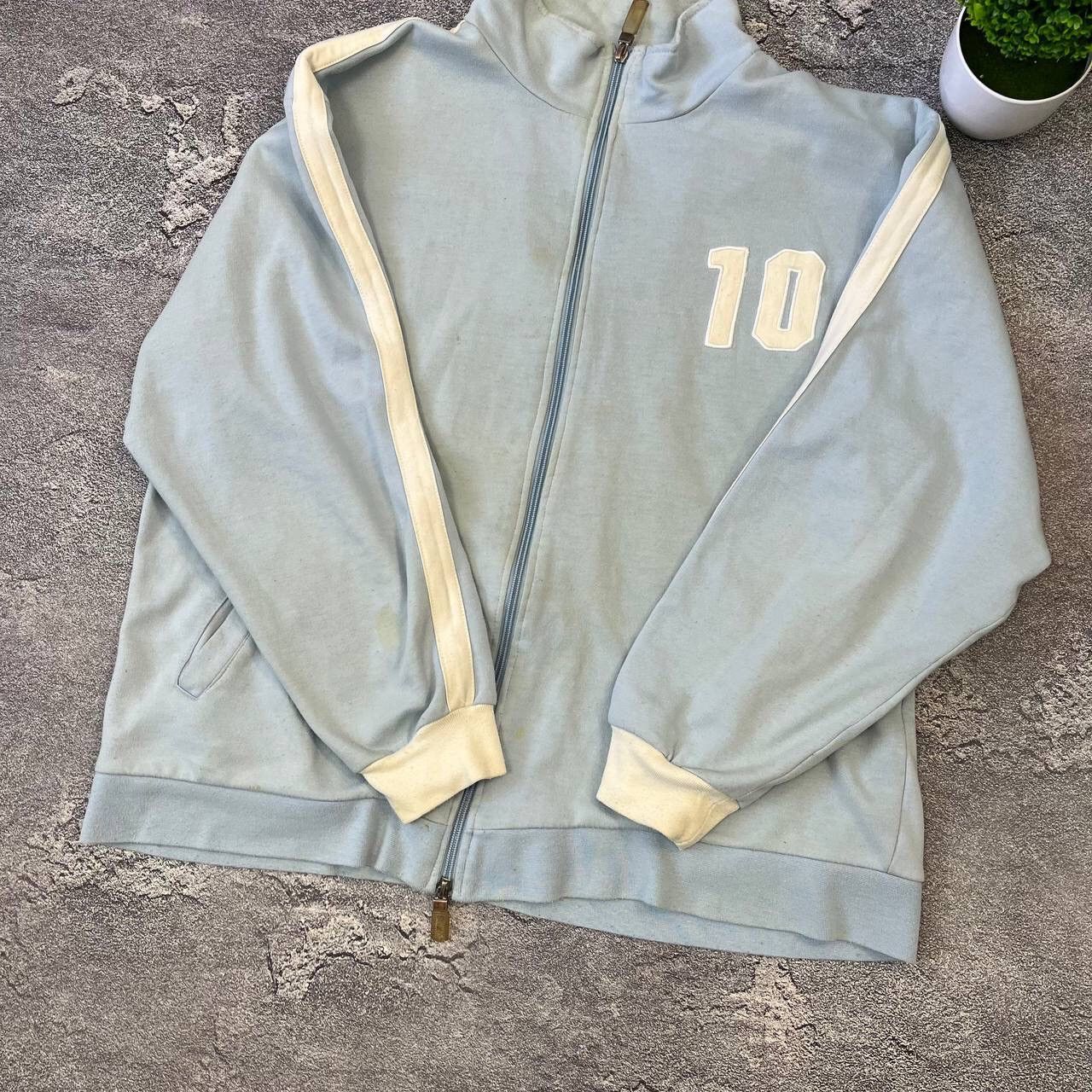 Japanese Brand × Vintage Vintage Argentina Team🇦🇷 #10 Boxy Olympi Zip Jacket Y2k Size US L / EU 52-54 / 3 - 15 Thumbnail