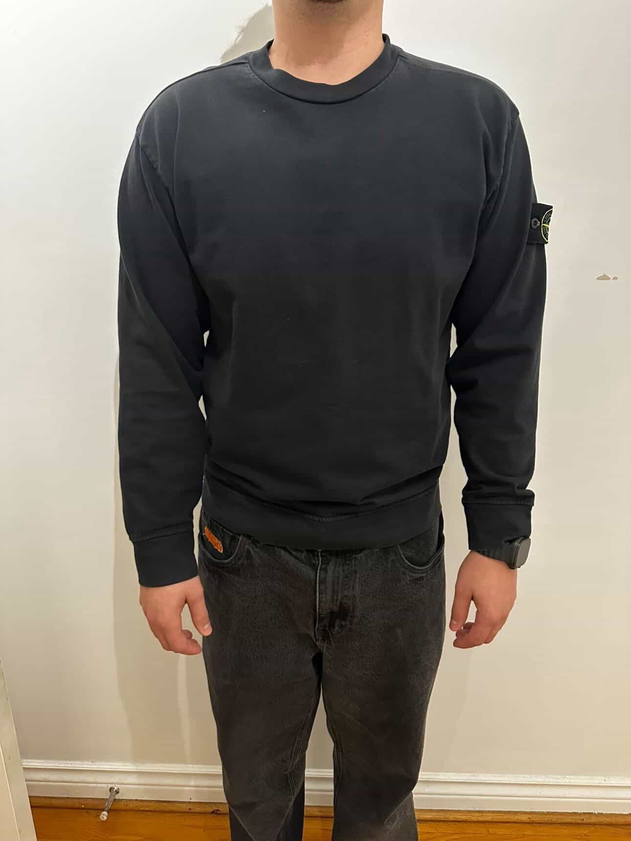 Stone Island Stone Island Black Sweatshirt M Size US M / EU 48-50 / 2 - 9 Thumbnail