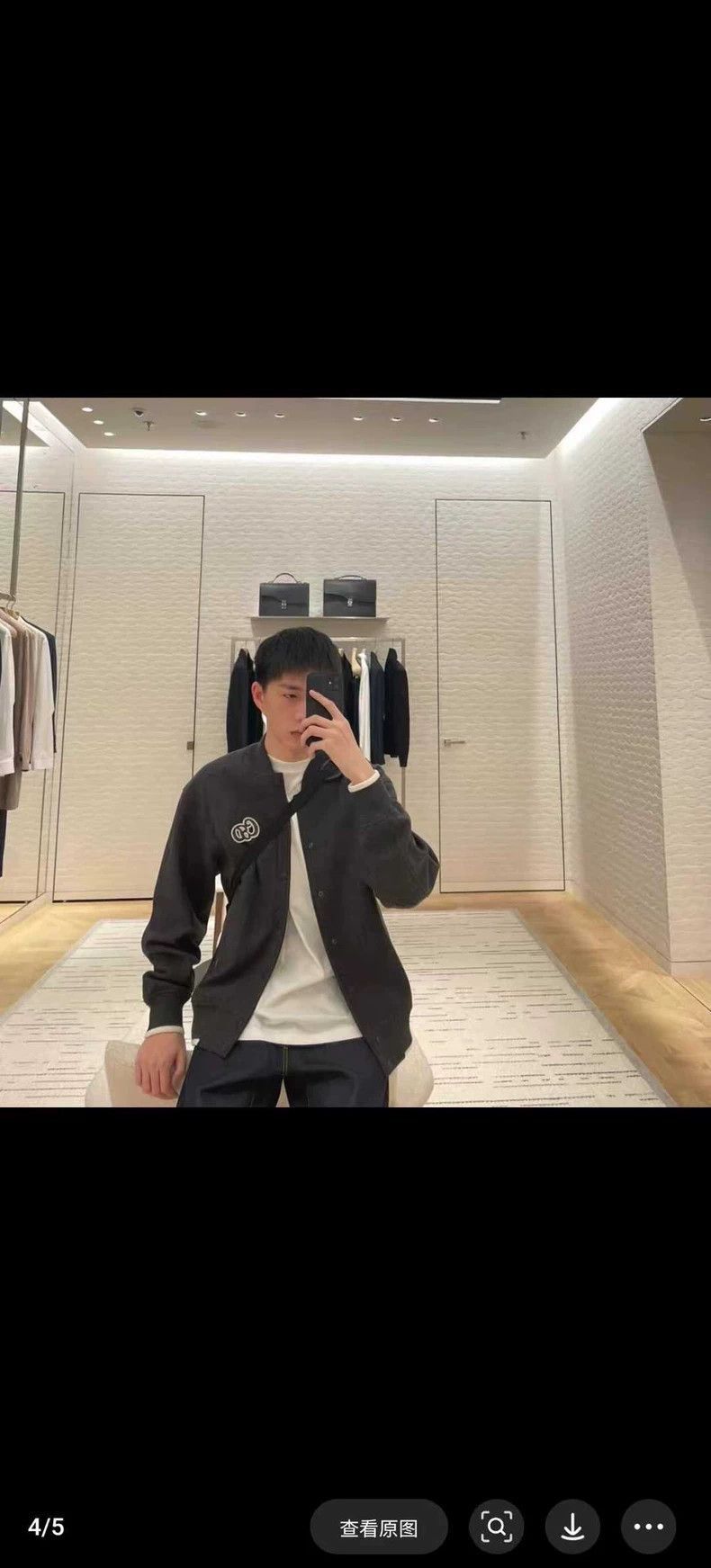Dior Dior gray dior homme letter print jacket-2507 Size US L / EU 52-54 / 3 - 7 Thumbnail