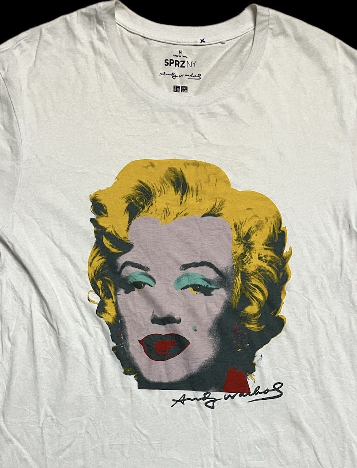 Andy Warhol × Uniqlo Uniqlo Andy Warhol Graphic Marilyn Monroe Tshirt Size US M / EU 48-50 / 2 - 2 Thumbnail