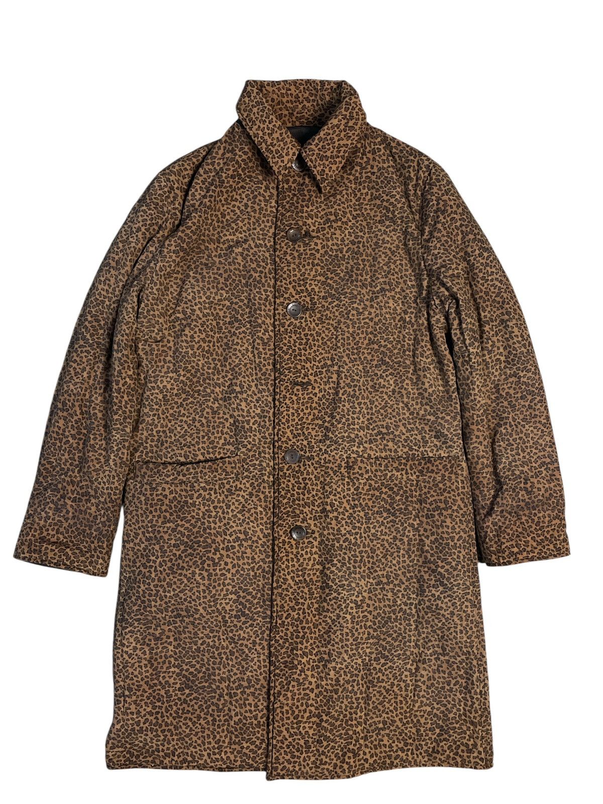 Bottega Veneta 90s Bottega Veneta Leopard Reversible Jacket Size US S / EU 44-46 / 1 - 1 Thumbnail