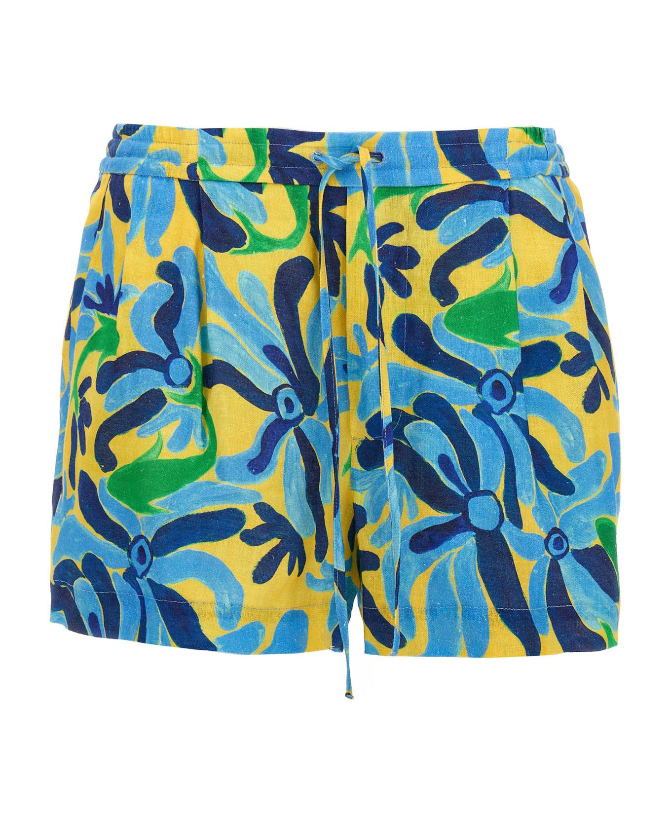Marni o1y1125 Short in Multicolor Size 27" / US 4 / IT 40 - 1 Thumbnail