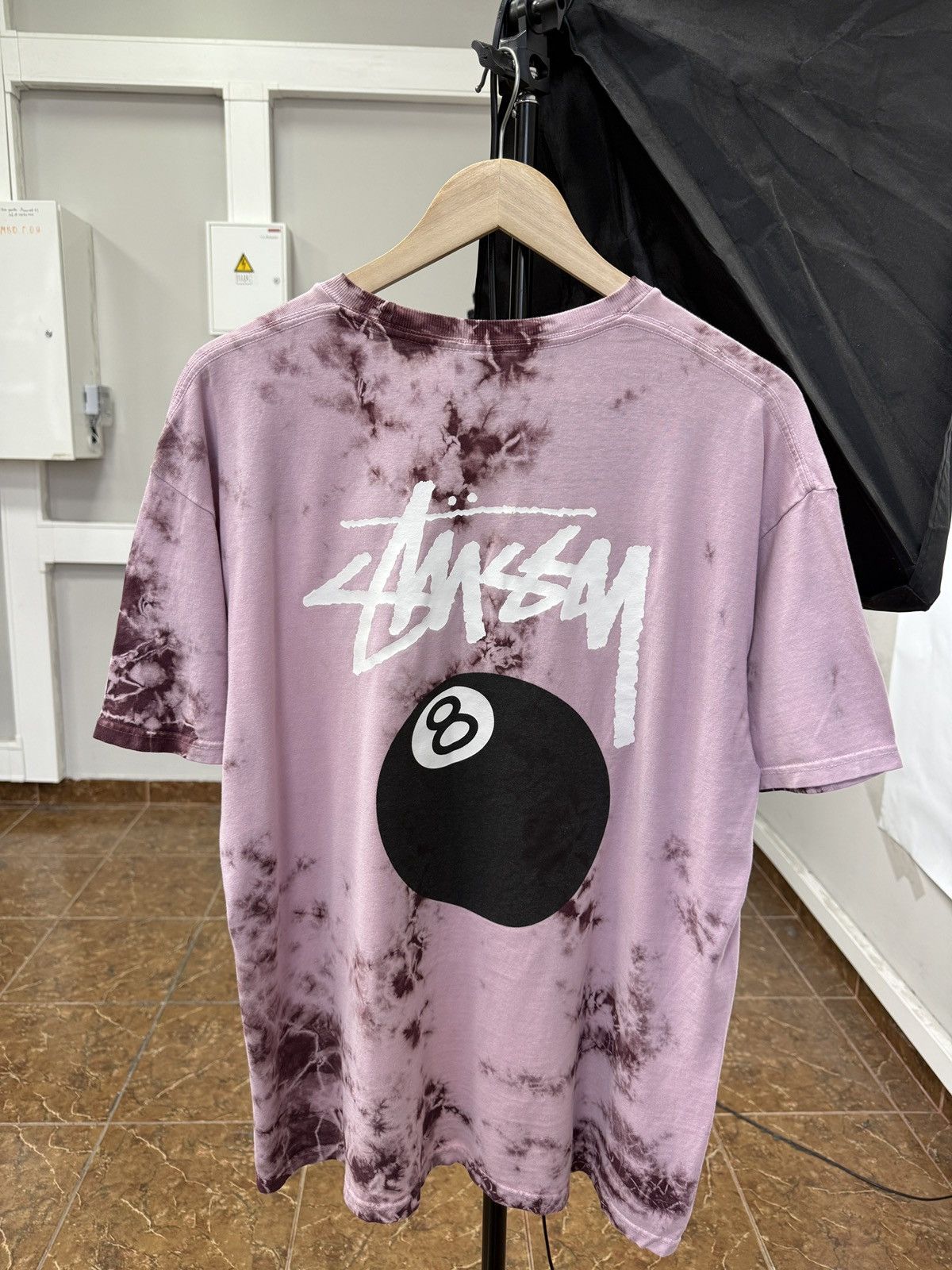 Stussy 🇺🇸 🎱 Y2K Stussy 8 Ball Tie Dye T-Shirt Rare Retro Hype Size US L / EU 52-54 / 3 - 1 Thumbnail