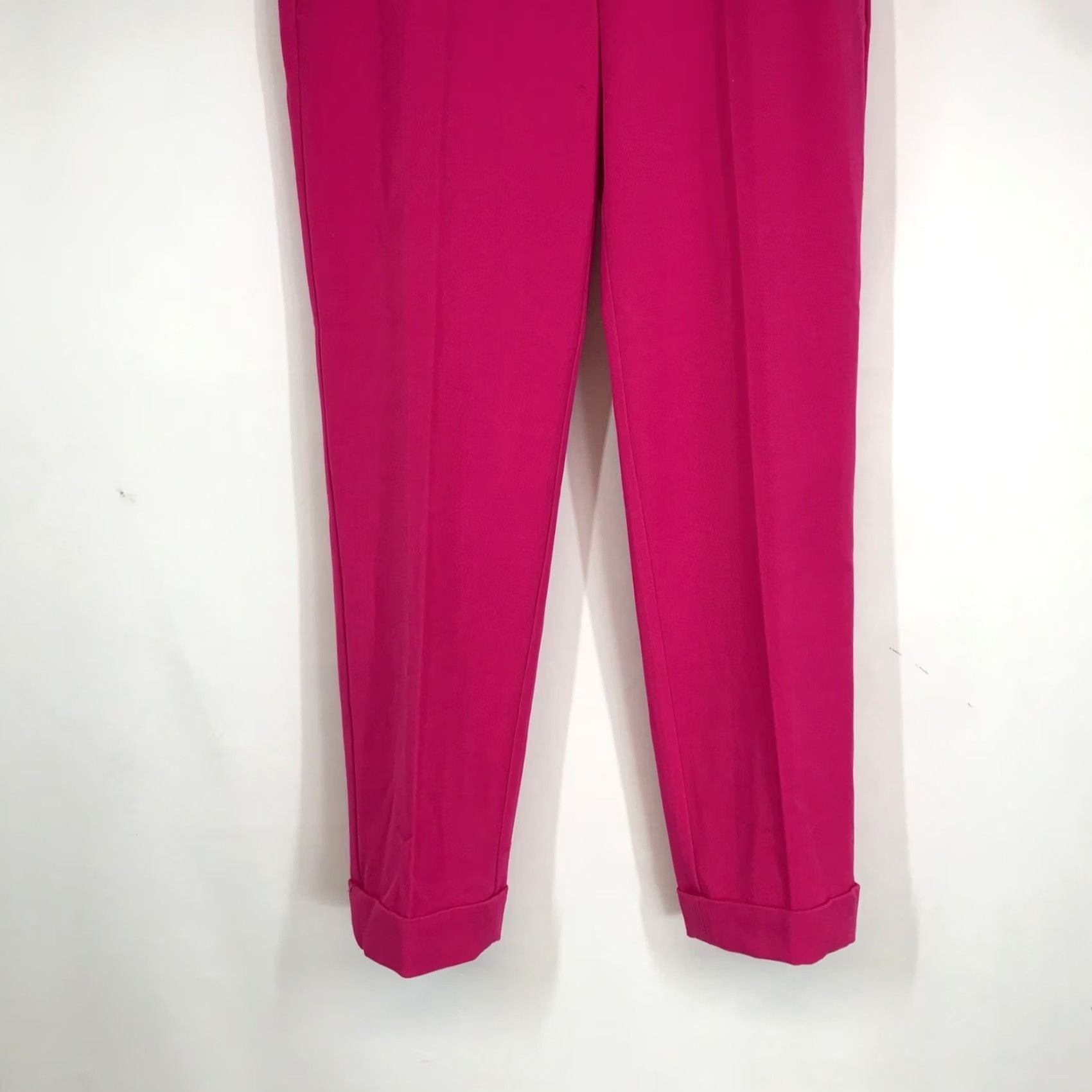 Loft VINTAGE? No — Loft Pink Sailor / Nautical Slim Ankle Pants 6 Women's Size 28" / US 6 / IT 42 - 3 Thumbnail