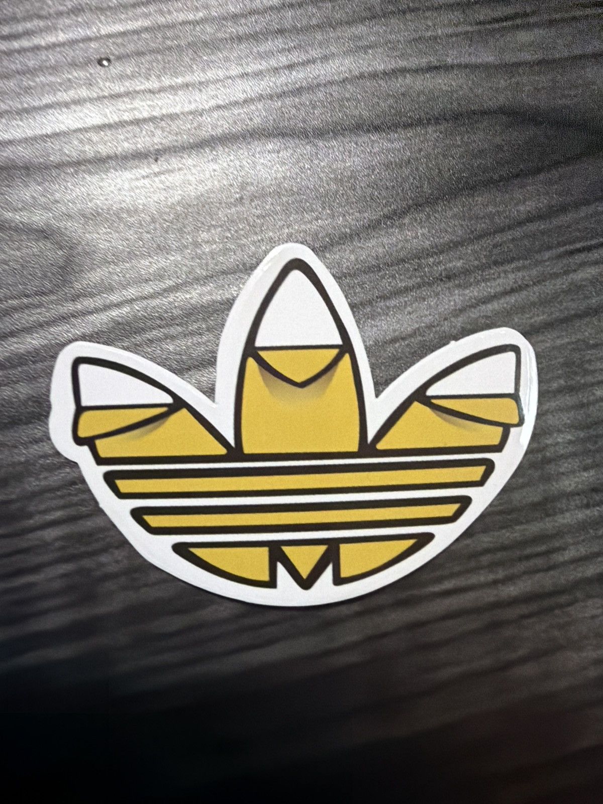 Adidas Adidas Trefoil Banana Sticker Size ONE SIZE - 1 Thumbnail