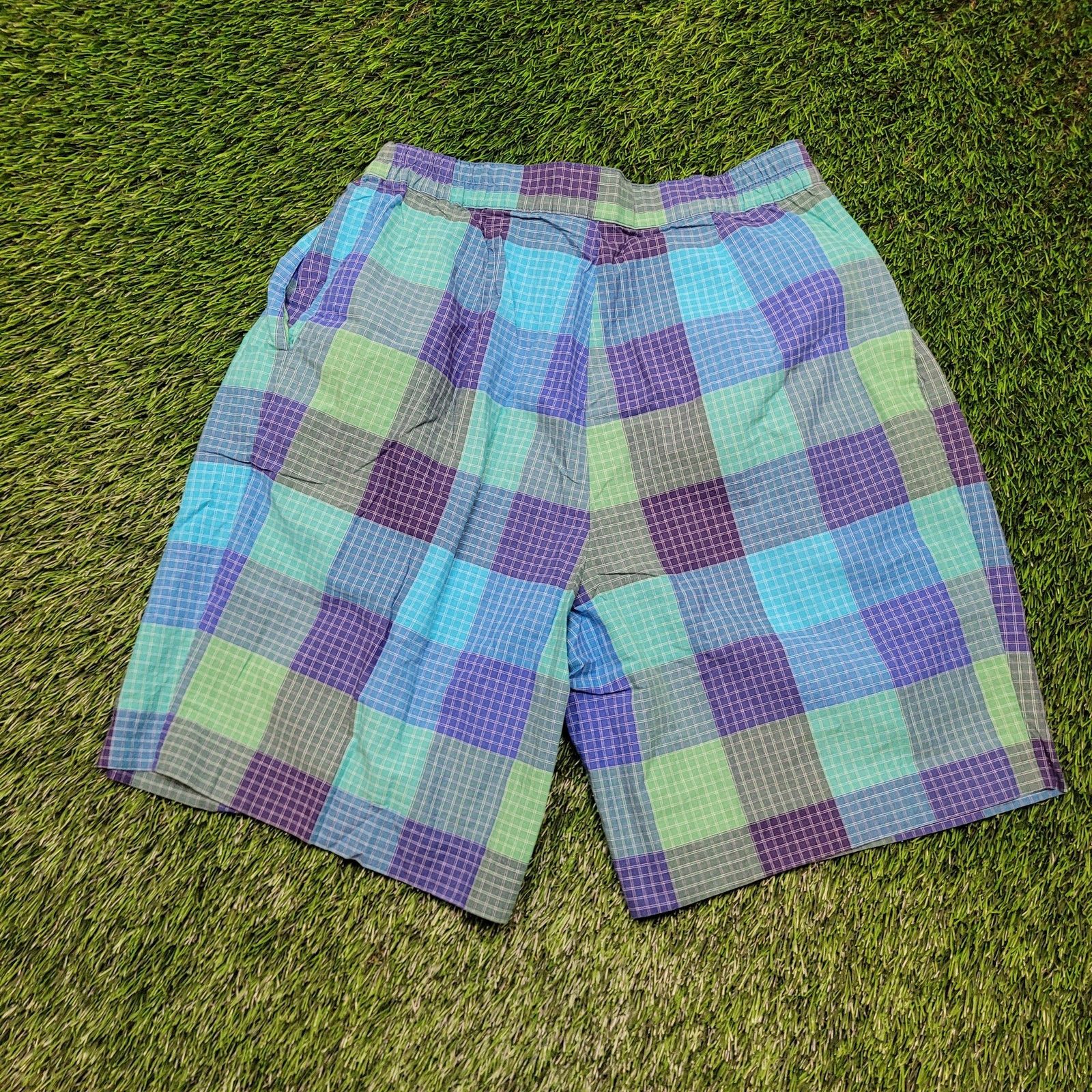 Lyle & Scott VTG 80s Lyle & Scott Pleated High Waisted Mom Shorts 6 28" Size 28" / US 6 / IT 42 - 4 Thumbnail