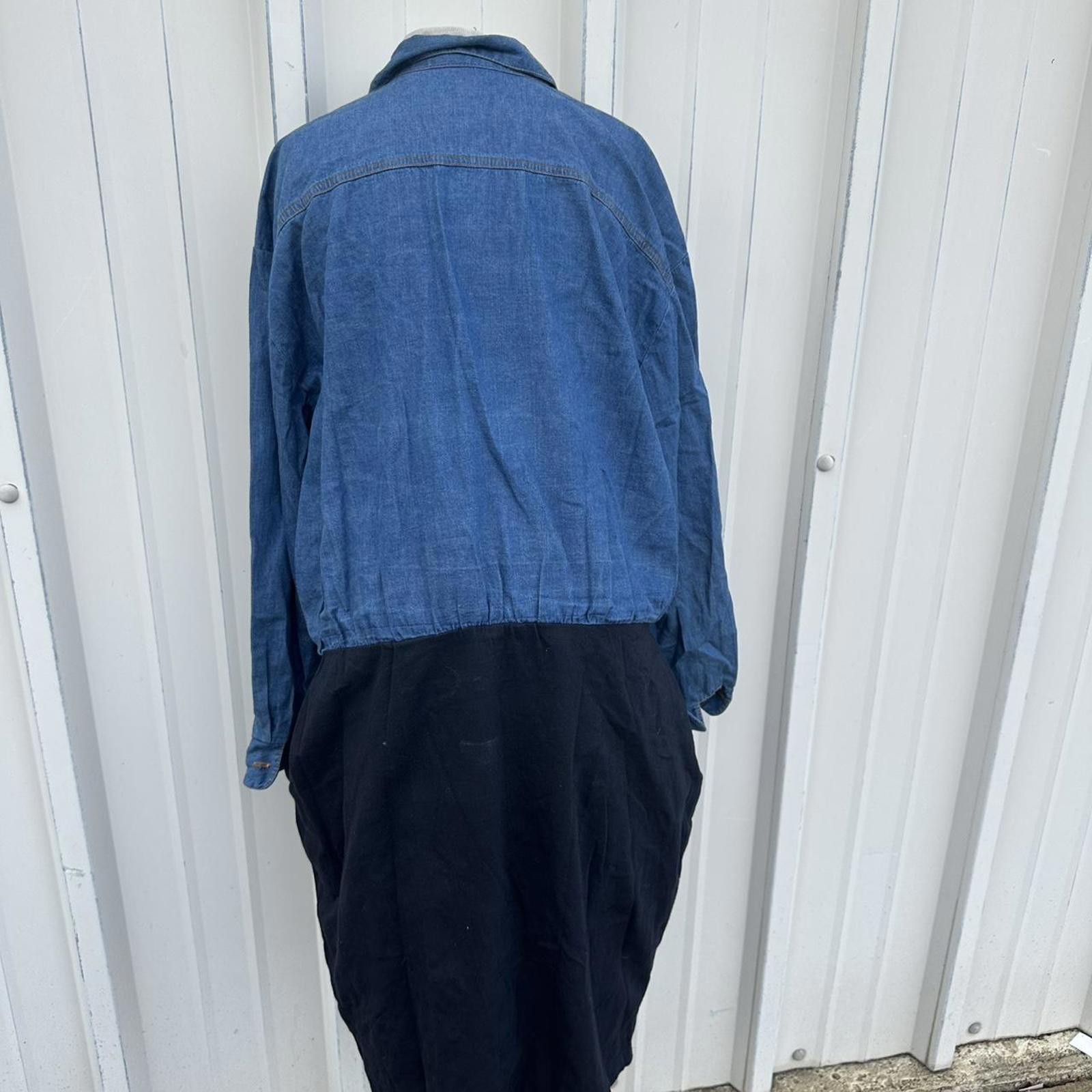 Other Y2K vintage denim dress xl Size XL / US 12-14 / IT 48-50 - 3 Thumbnail