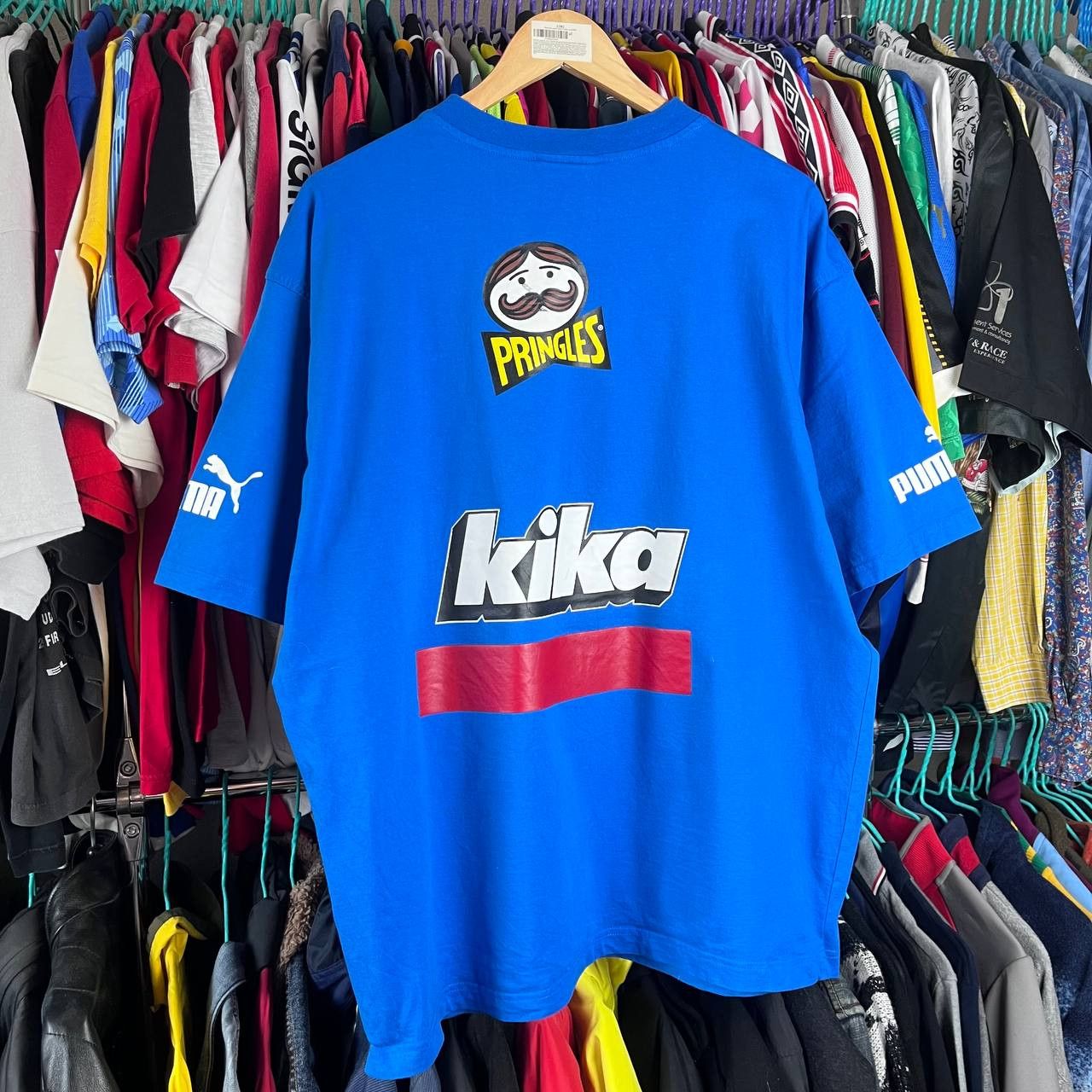 Puma Vintage 90s Puma Street Soccer Cup Tshirt Retro Football Size US XL / EU 56 / 4 - 10 Thumbnail