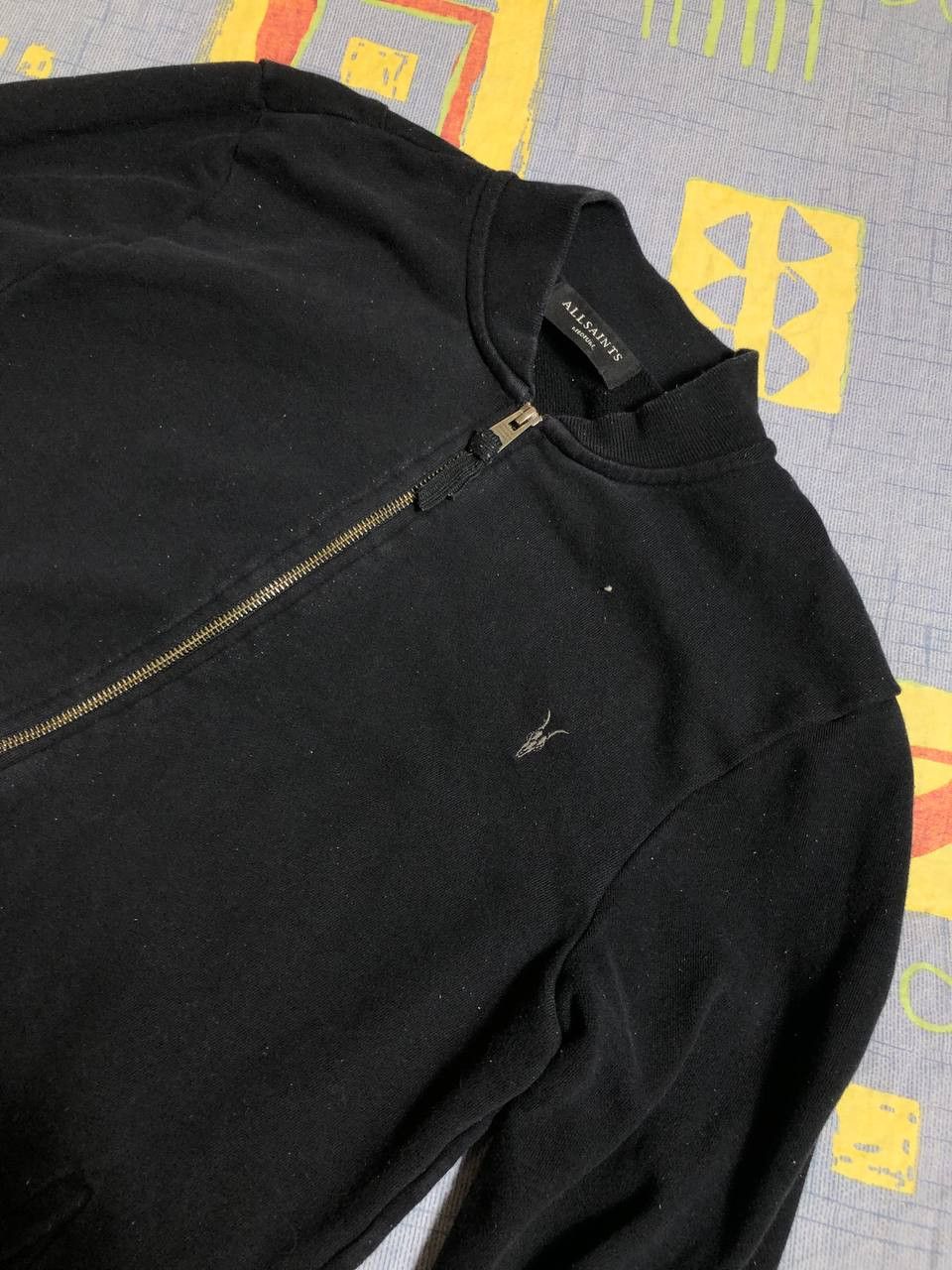Allsaints Allsaints Bomber Zip Up Japanese Logo Lux Y2K Hoodie Size US M / EU 48-50 / 2 - 4 Thumbnail