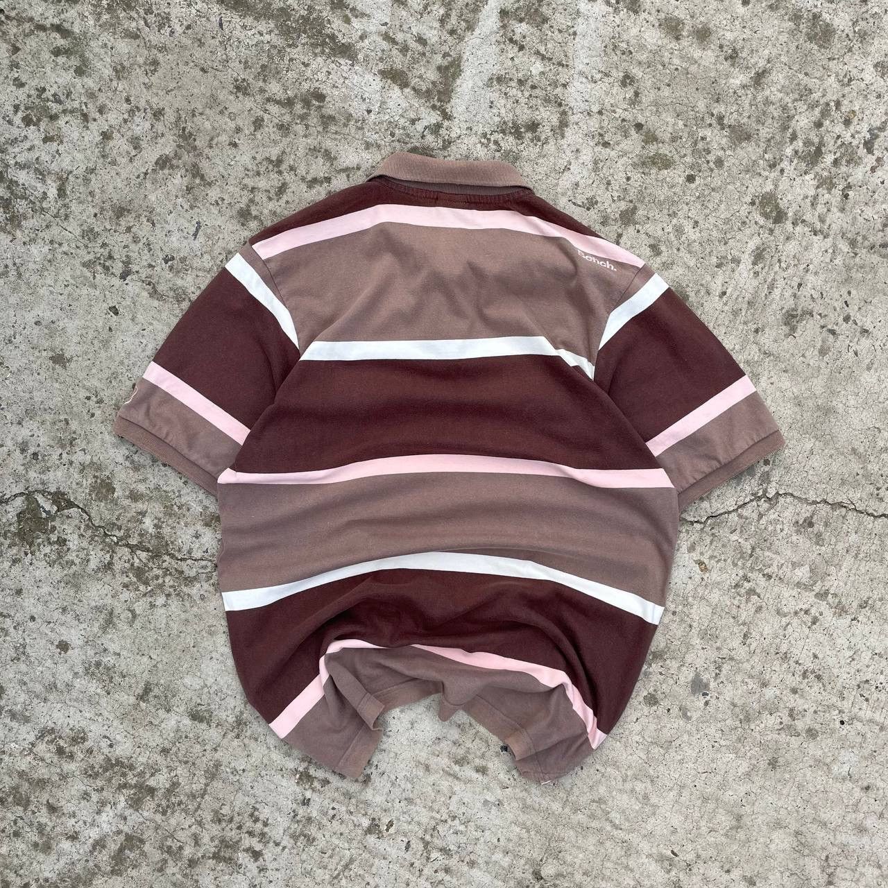 Bench Vintage Trend Striped Polo Bench Size L Grunge Avantgarde Size US L / EU 52-54 / 3 - 2 Thumbnail