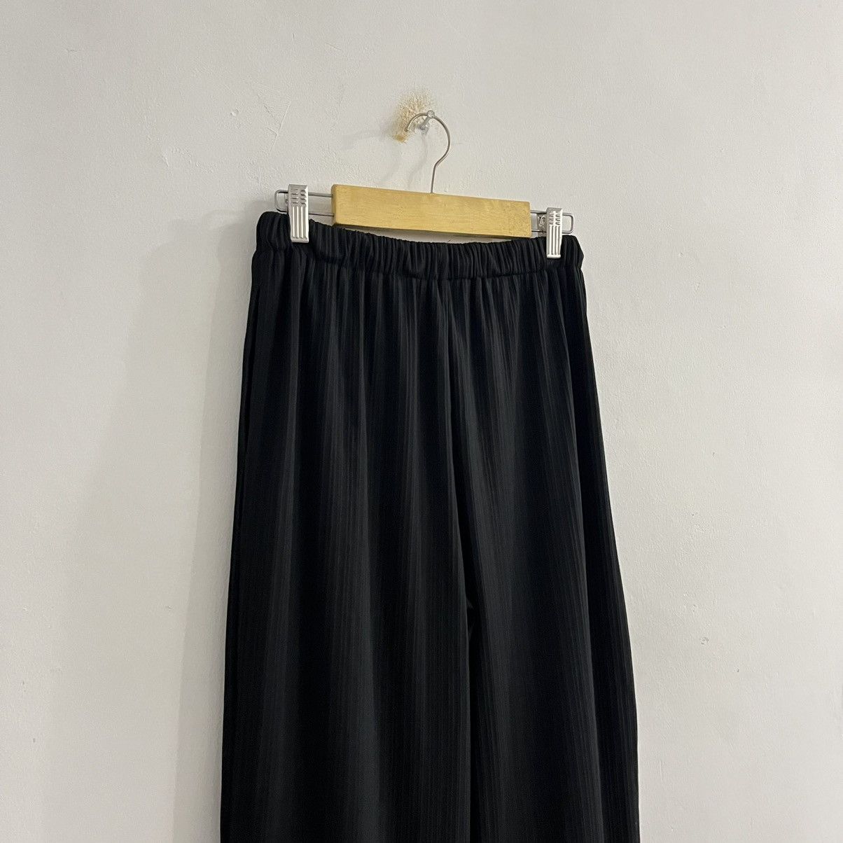 Japanese Brand Gu Pleated Black Pant Size US 30 / EU 46 - 9 Thumbnail