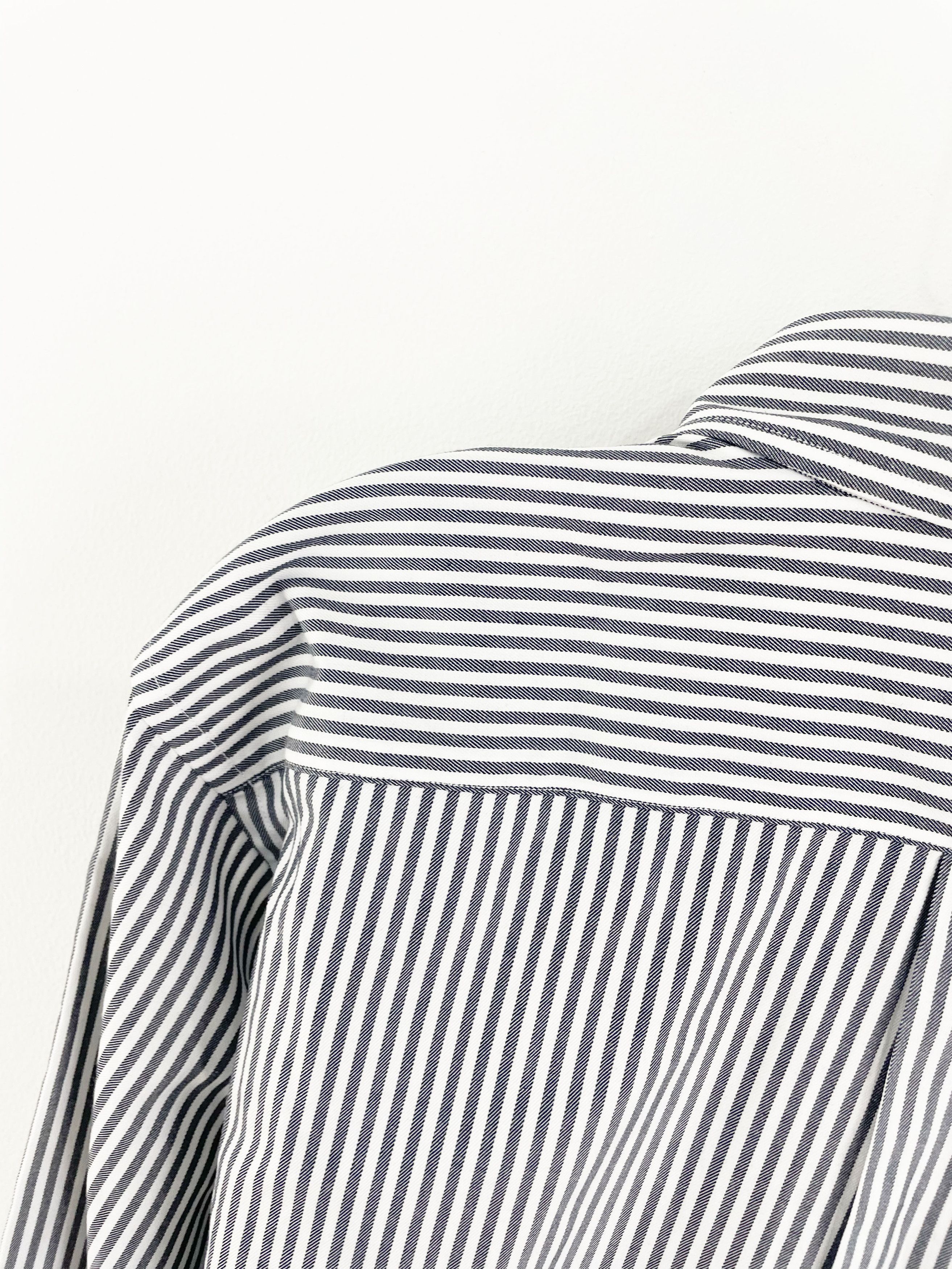 Yohji Yamamoto AAR Striped Shirt Size US L / EU 52-54 / 3 - 7 Thumbnail