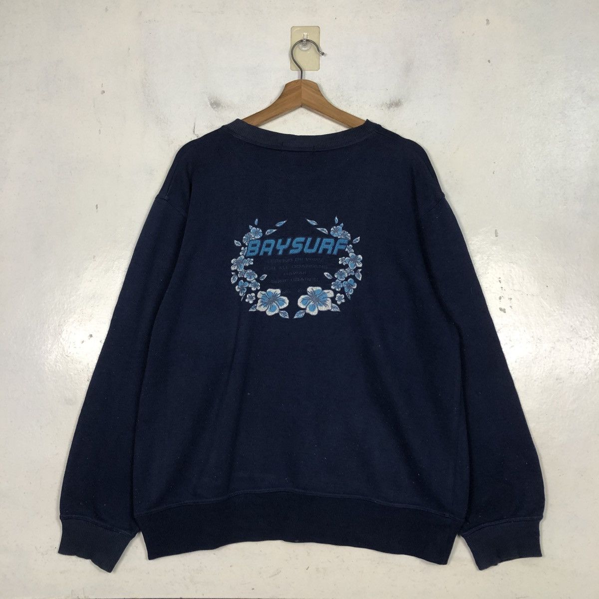 Japanese Brand 📌Vintage Sweatshirt Hawaii Baysurf Big Logo Size US M / EU 48-50 / 2 - 10 Thumbnail