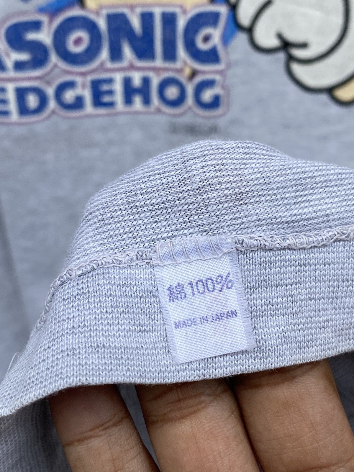 Cartoon Network × Vintage Vintage 1990’s SEGASONIC THE HEDGEHOG Movie Promo Tee Size US L / EU 52-54 / 3 - 9 Thumbnail