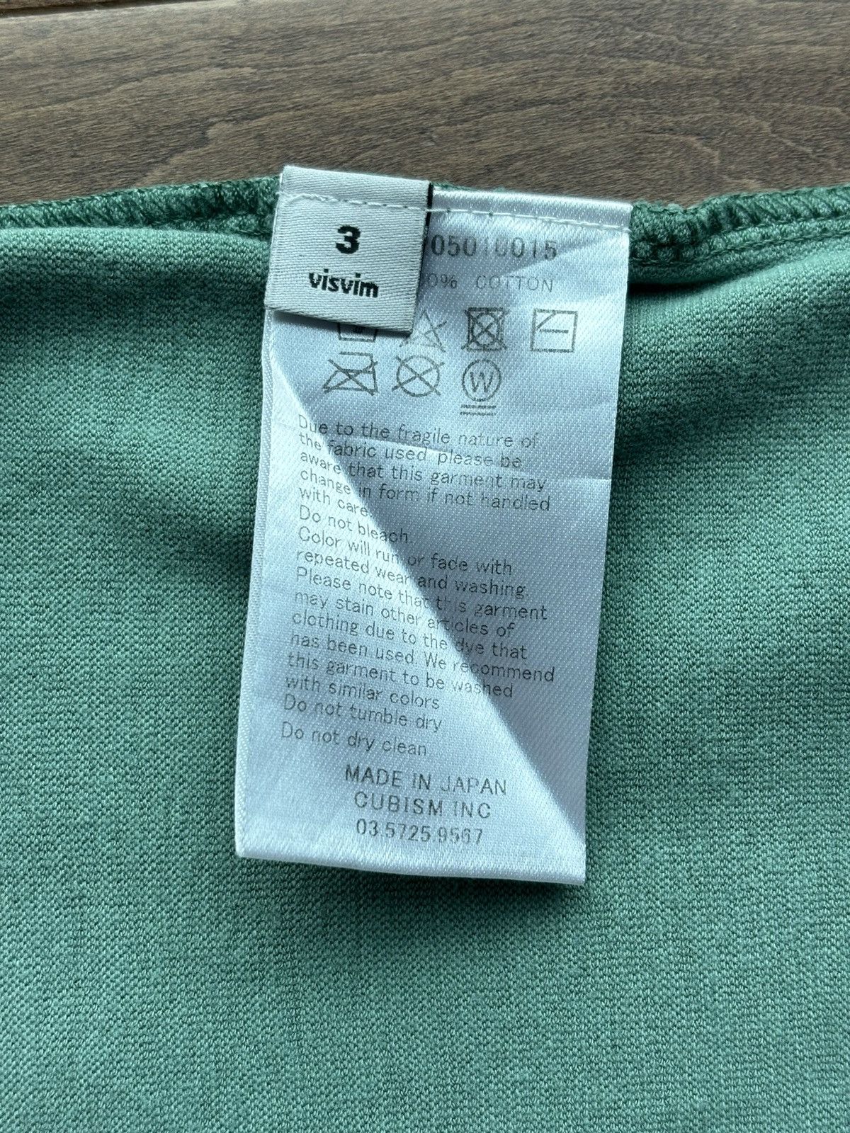 Visvim Veggie Dye Jumbo Tee SS Size US L / EU 52-54 / 3 - 4 Thumbnail