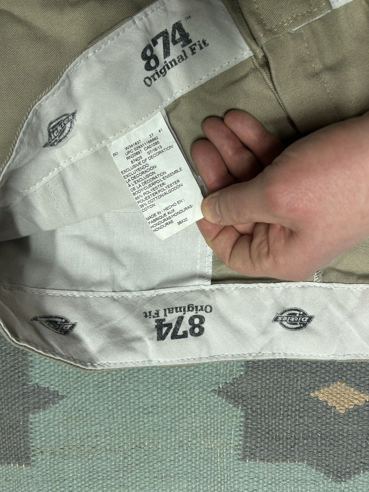 Dickies Dickies 874 chino work pants original straight relaxed 34x31 Size US 34 / EU 50 - 6 Thumbnail