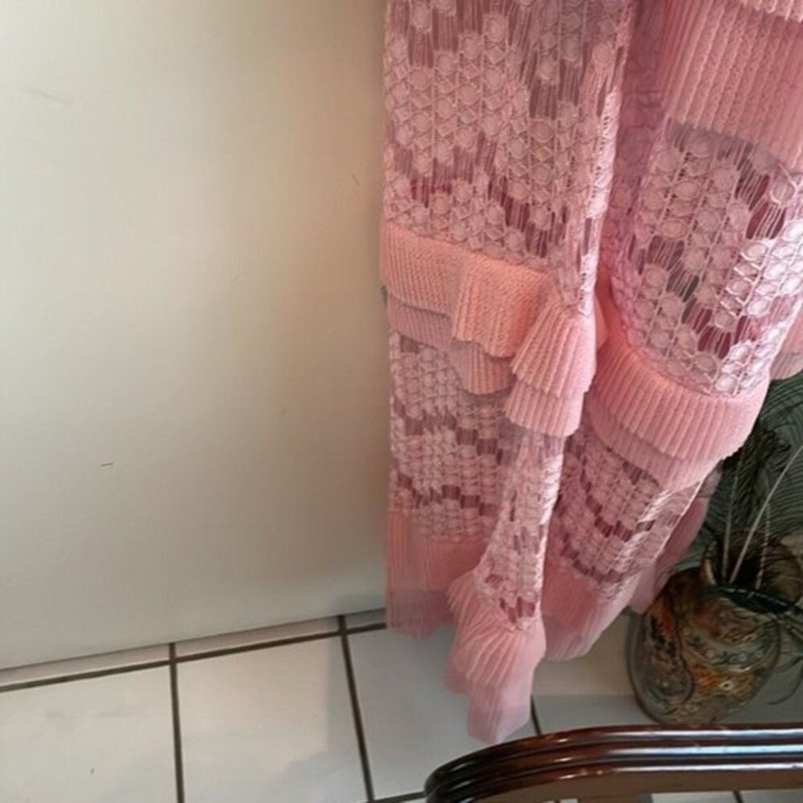 Just Cavalli Just Cavalli Lace maxi dress pink size 6 Size M / US 6-8 / IT 42-44 - 8 Thumbnail