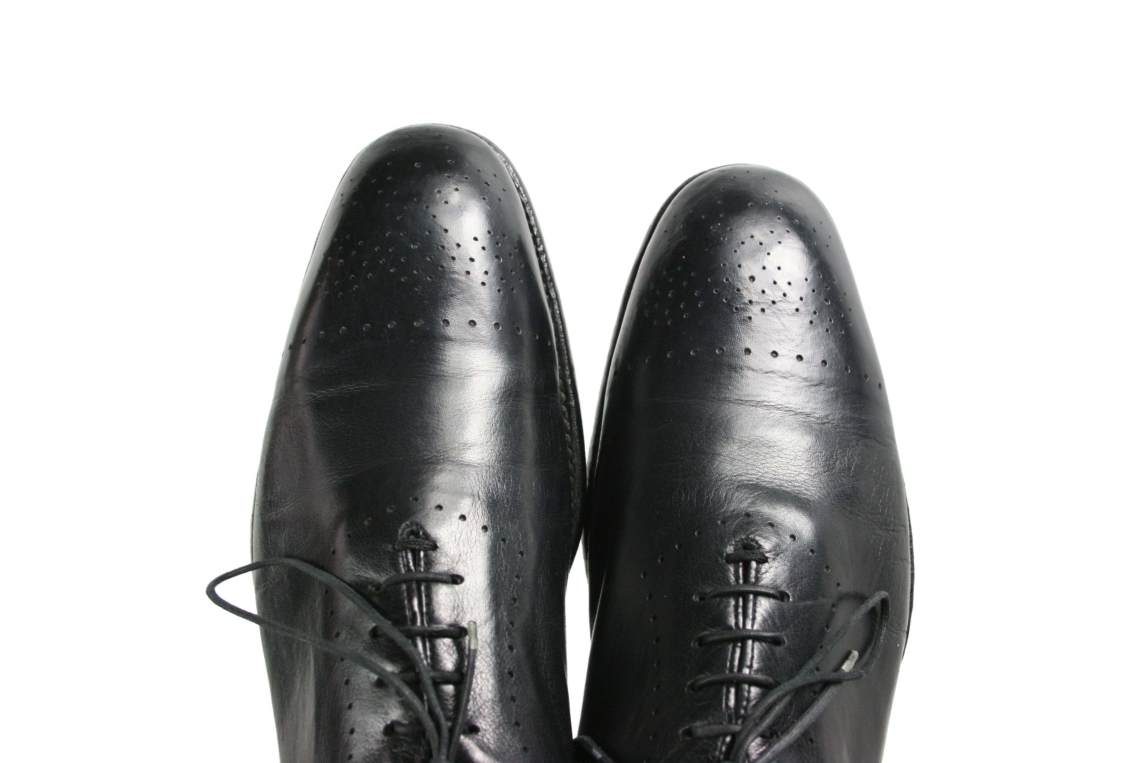 Alberto Fasciani Avant Garde Whole Cut Calf Skin Oxford Shoes Size US 7 / EU 40 - 8 Thumbnail