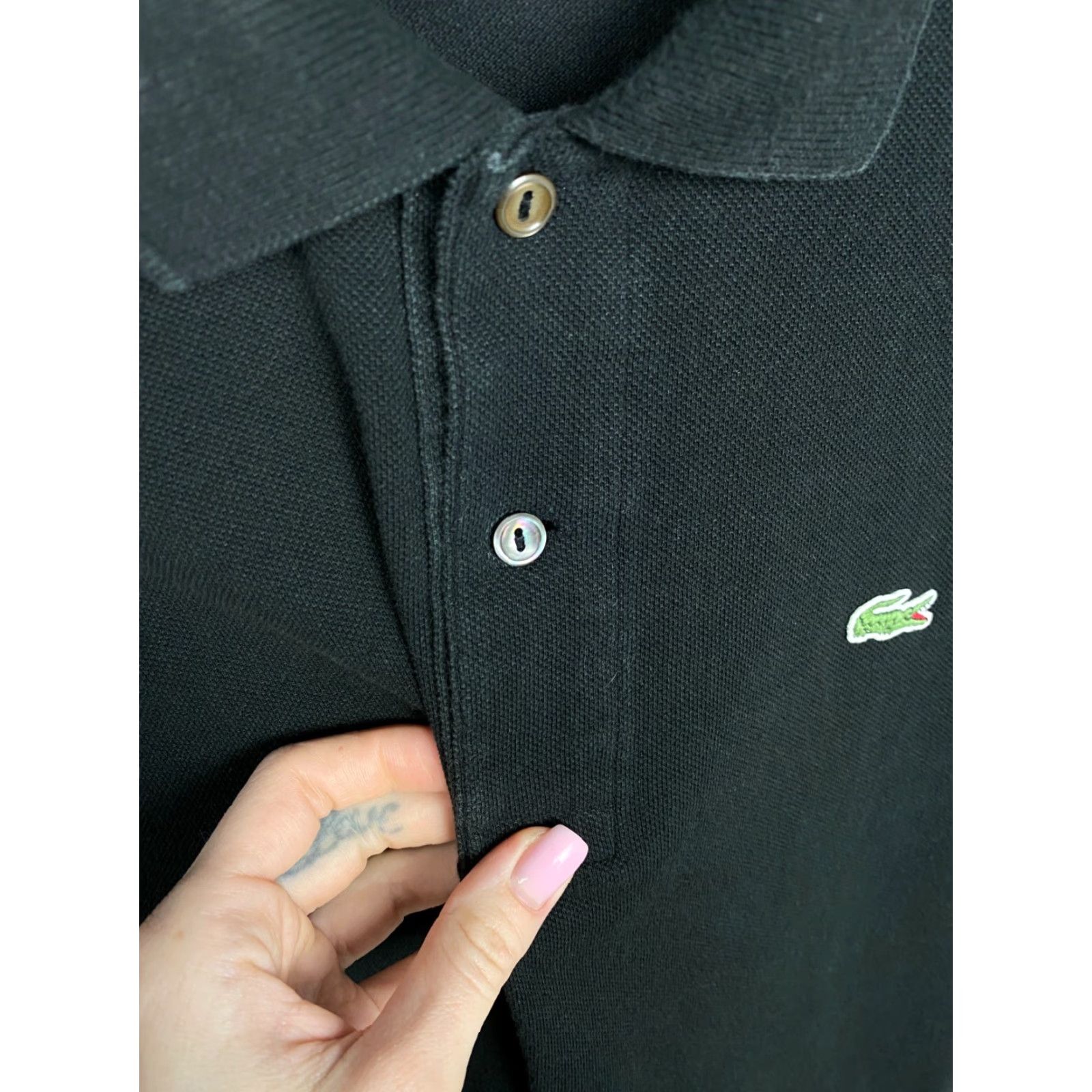 Lacoste Lacoste Vintage Mens Polo Shirt Size 5 L Black Polo Mens Vintage Lacoste Shirt L XS? Size US L / EU 52-54 / 3 - 6 Thumbnail