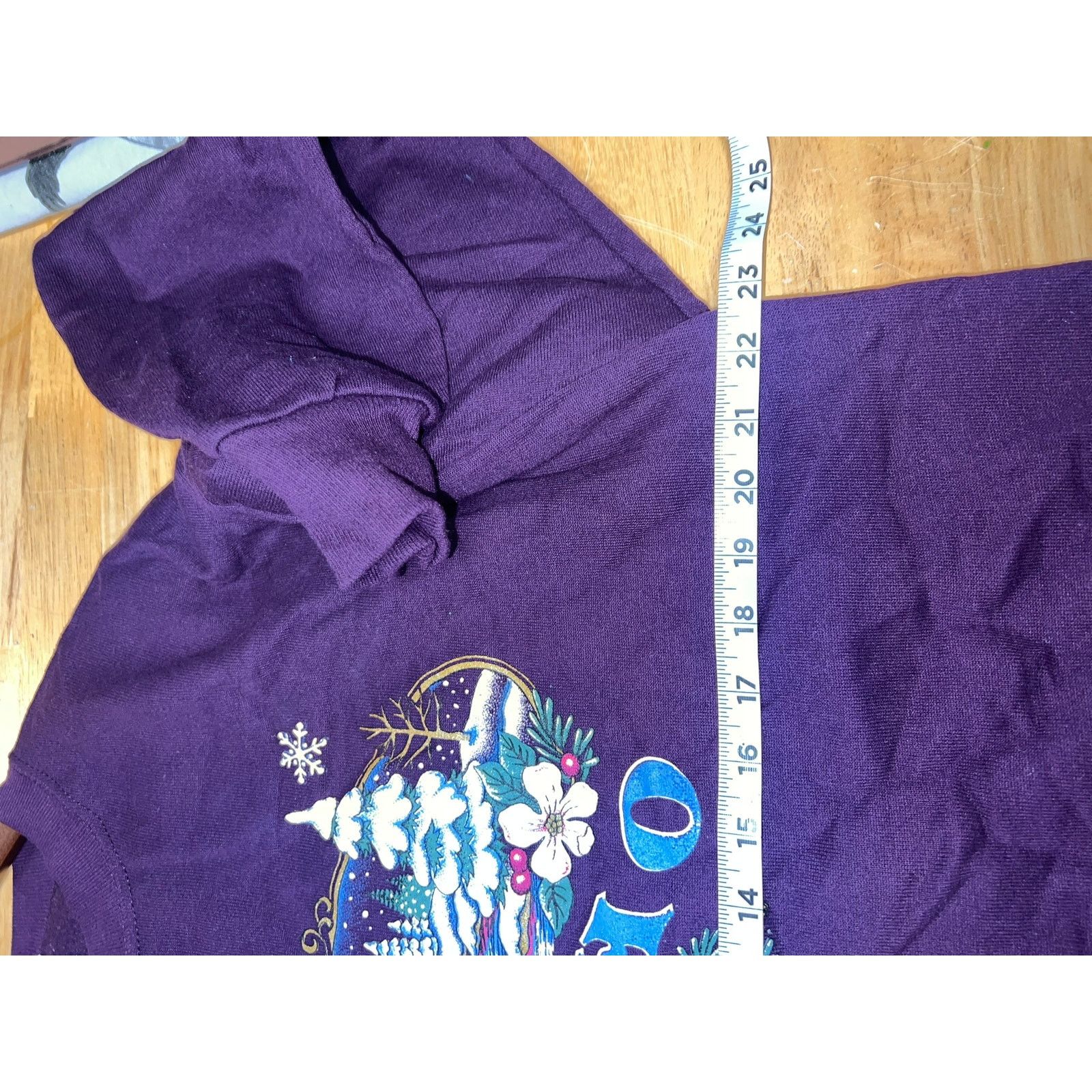 Jerzees Vintage Idaho Sweatshirt Winter Snow Crewneck Purple 90s L Size US L / EU 52-54 / 3 - 8 Thumbnail