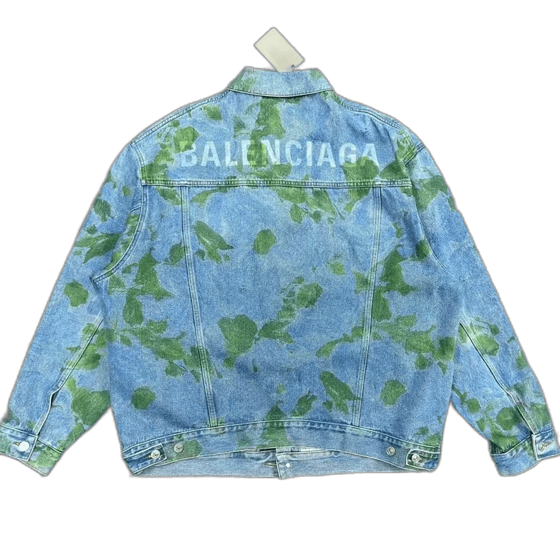 Balenciaga balenciaga moss print denim jacket size 36 Size US S / EU 44-46 / 1 - 1 Thumbnail