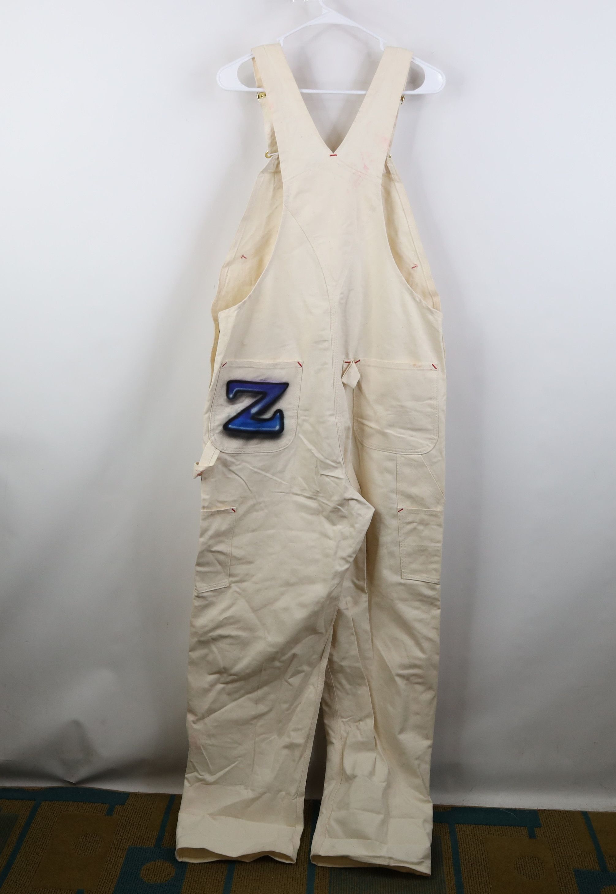 Carhartt Vtg 90s Carhartt Air Brush Zeta Phi Beta Sorority Overalls Size 38" / US 16 / IT 52 - 14 Thumbnail