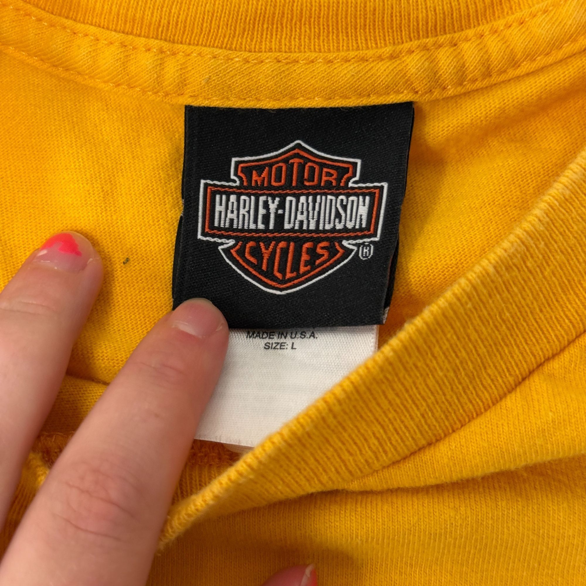 Harley Davidson Harley Davidson SPELLOUT Front Back Florida Biker T Shirt L Size US L / EU 52-54 / 3 - 5 Thumbnail