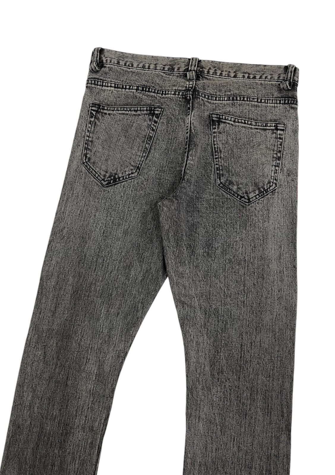BUFFALO BOBS Buffalo Bobs Japan Faded Black Flare Jeans Size US 33 - 6 Thumbnail