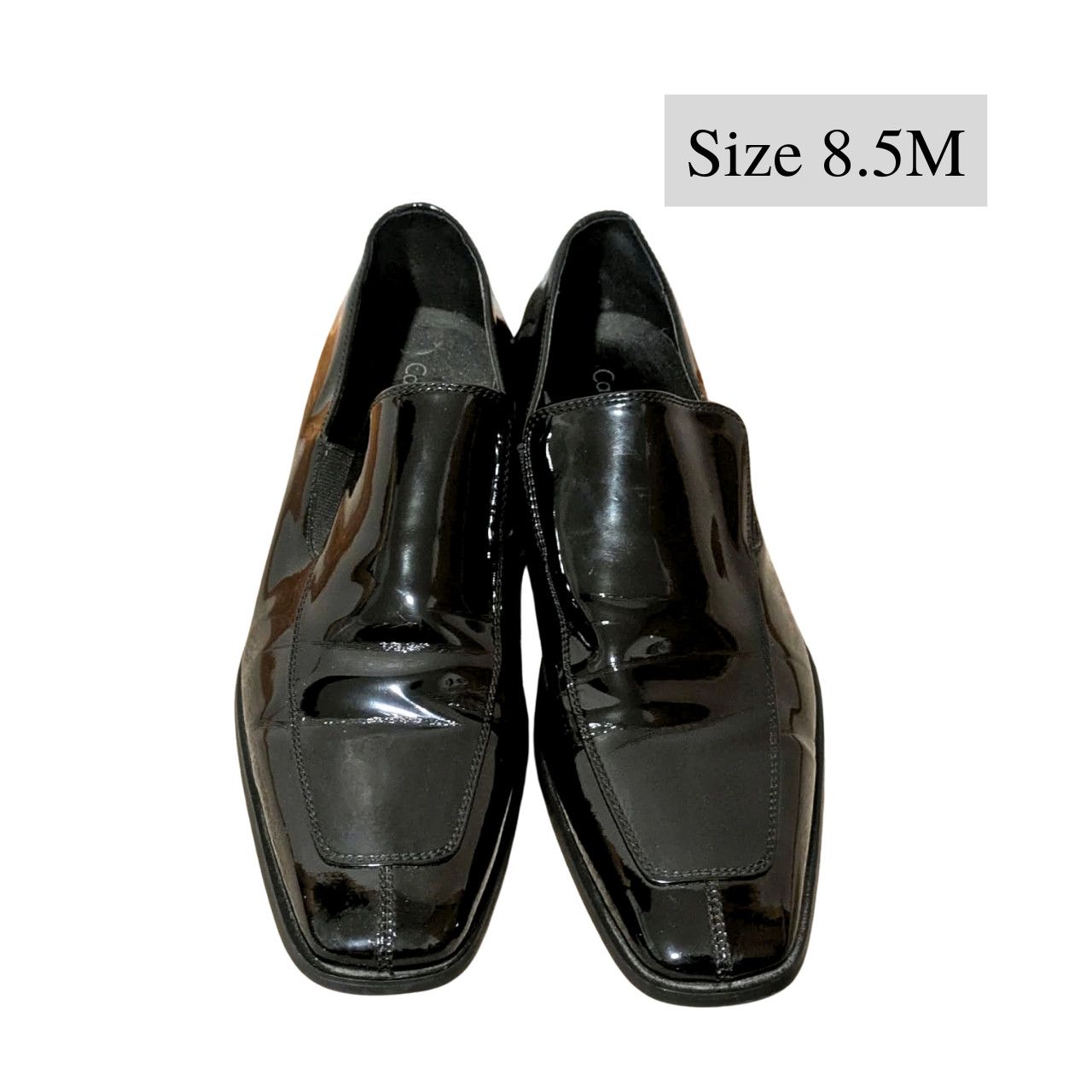 Calvin Klein Calvin Klein "Gregory" Patent Leather Formal Tuxedo Loafers Size US 8.5 / EU 41-42 - 2 Thumbnail