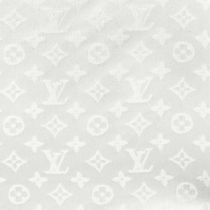 Louis Vuitton Mini Monogram Silk Evening Shirt - 37 S Size 38S - 5 Thumbnail
