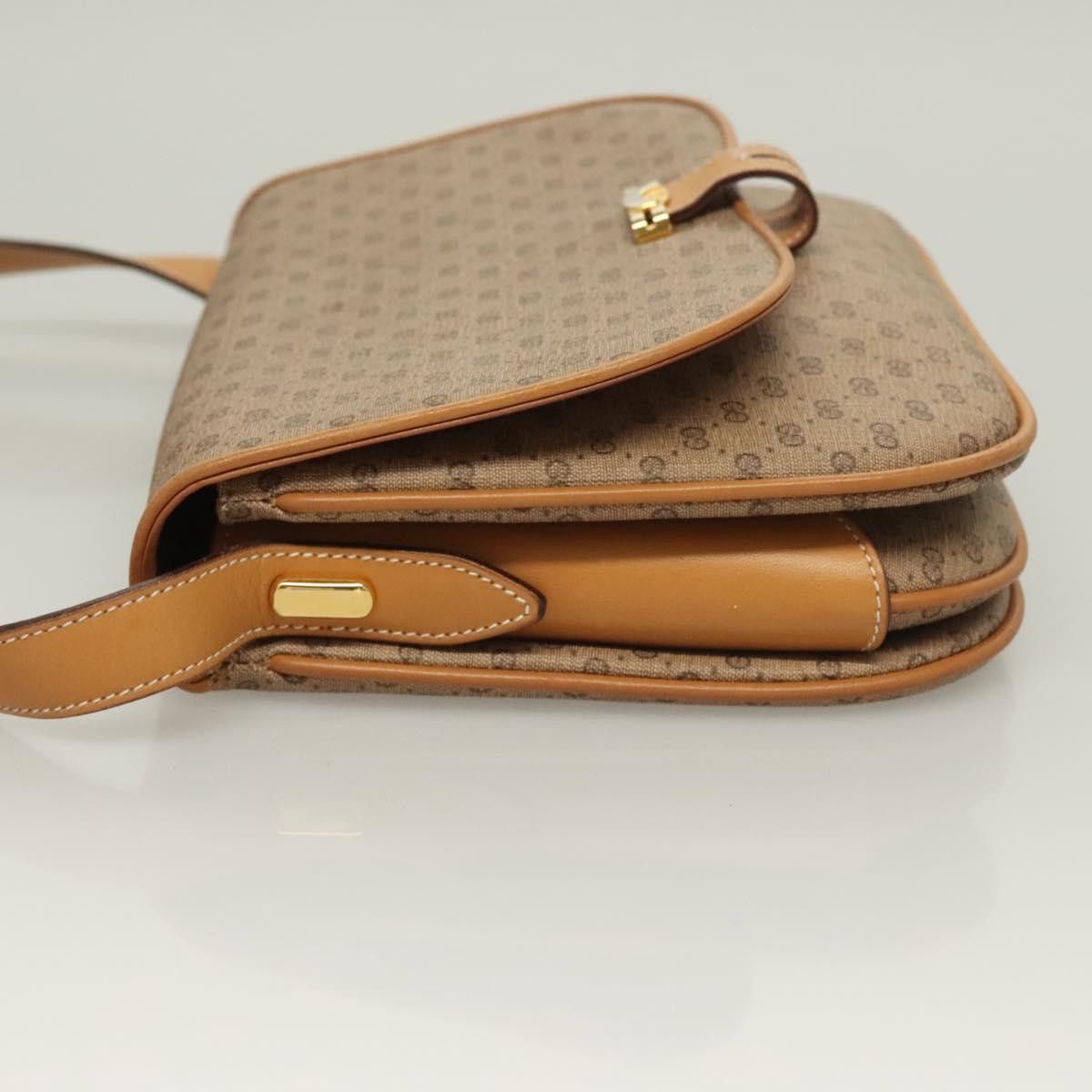 Gucci GUCCI Micro GG Supreme Shoulder Bag Pvc Beige Gold Size ONE SIZE - 5 Thumbnail