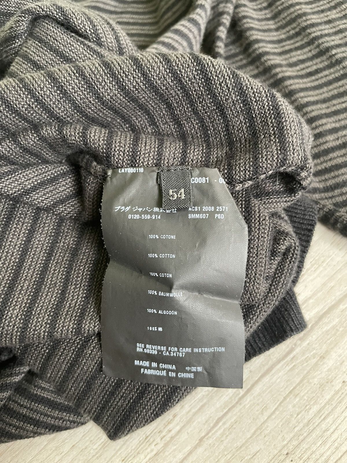 Prada Prada Red Tab Sweater Size US L / EU 52-54 / 3 - 15 Thumbnail