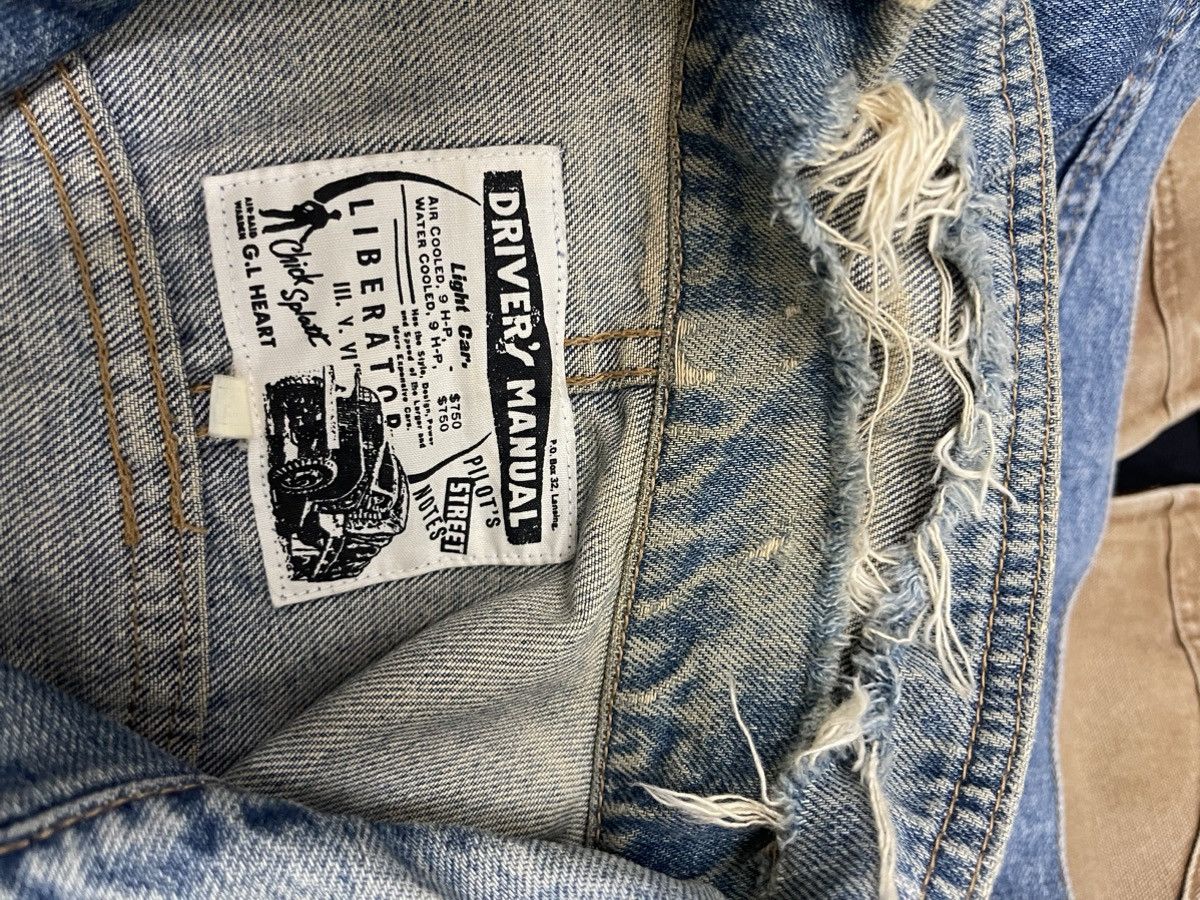 Blue Blue Japan VINTAGE G.L HEART BLUE DENIM JAPAN STREETWEAR Size US M / EU 48-50 / 2 - 5 Thumbnail