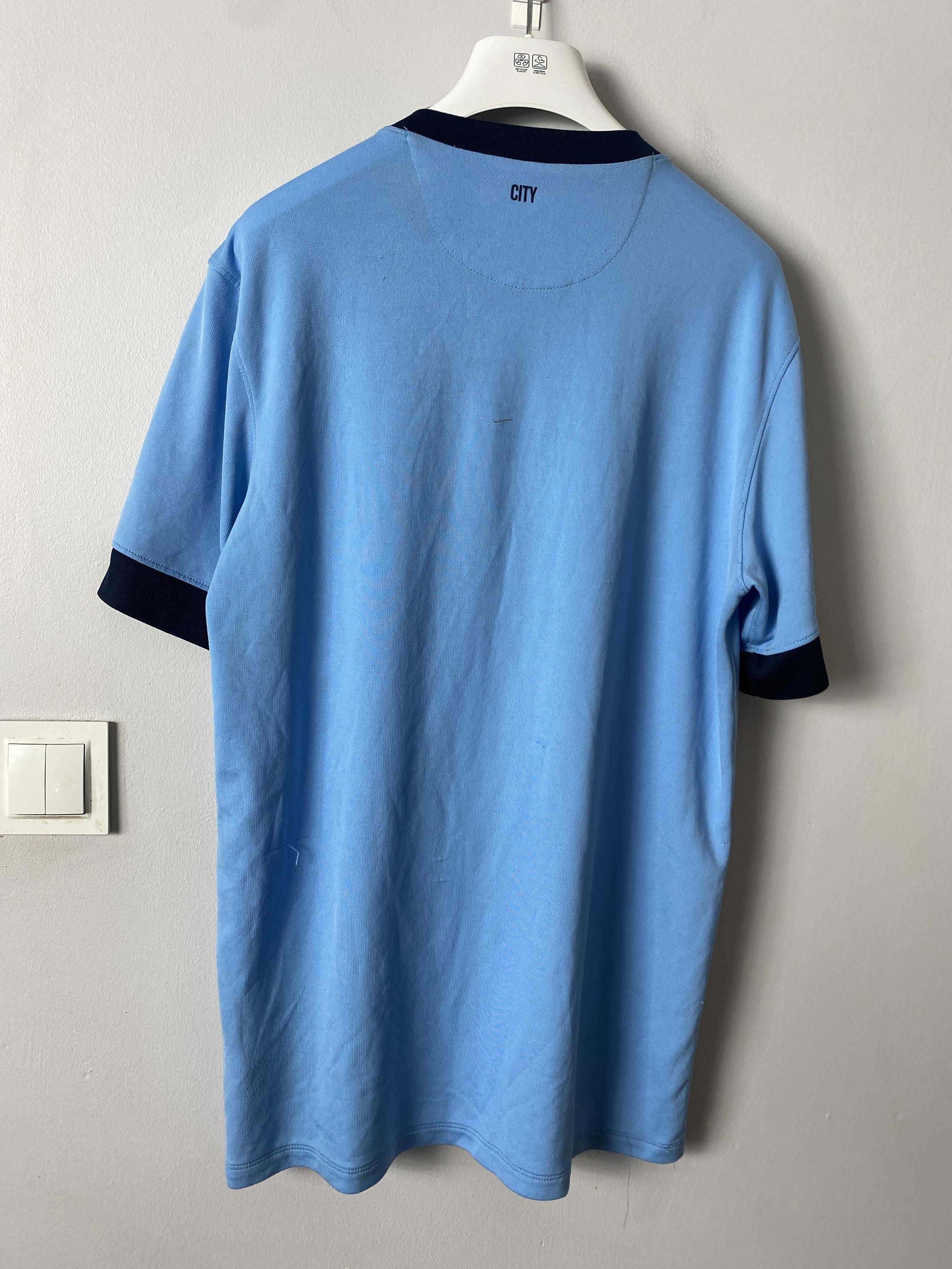 Nike Nike Manchester City soccer jersey rare blokecore sport Size US M / EU 48-50 / 2 - 7 Thumbnail
