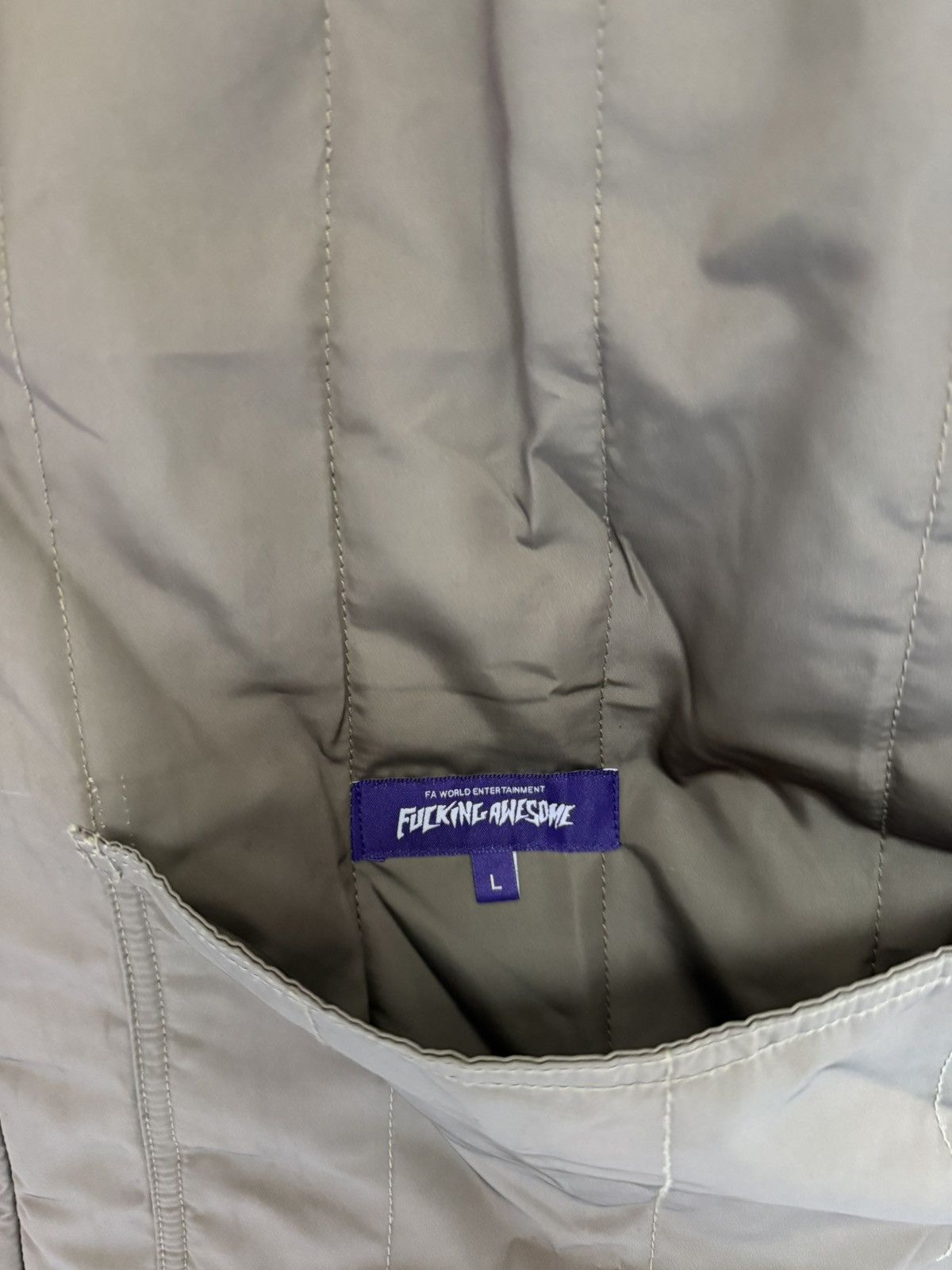 Fucking Awesome Fucking Awesome reversible vest Size US L / EU 52-54 / 3 - 4 Thumbnail