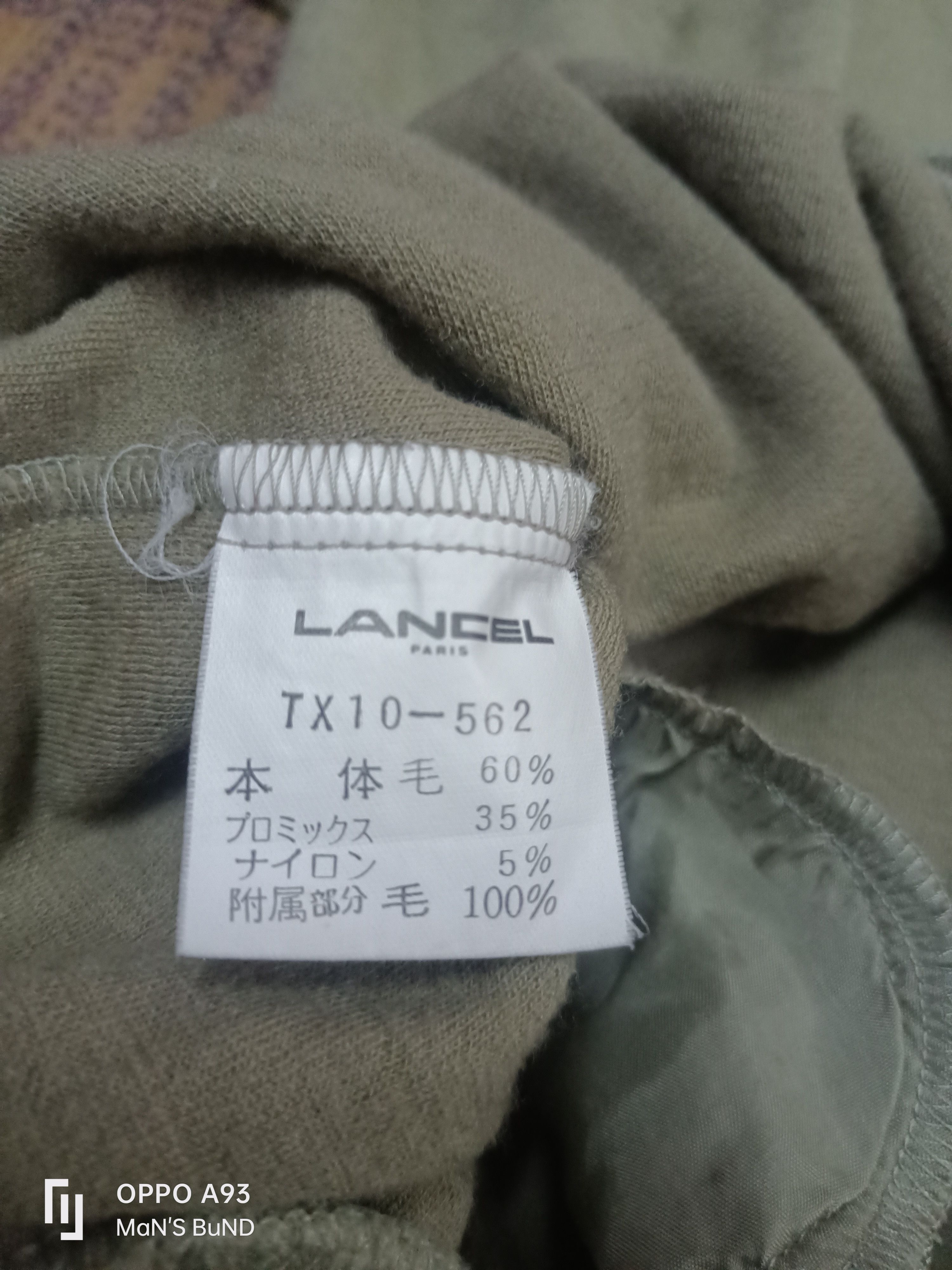 Lancel × Vintage LANCEL PARIS Sweatshirt Big LoGo Size M / US 6-8 / IT 42-44 - 9 Thumbnail