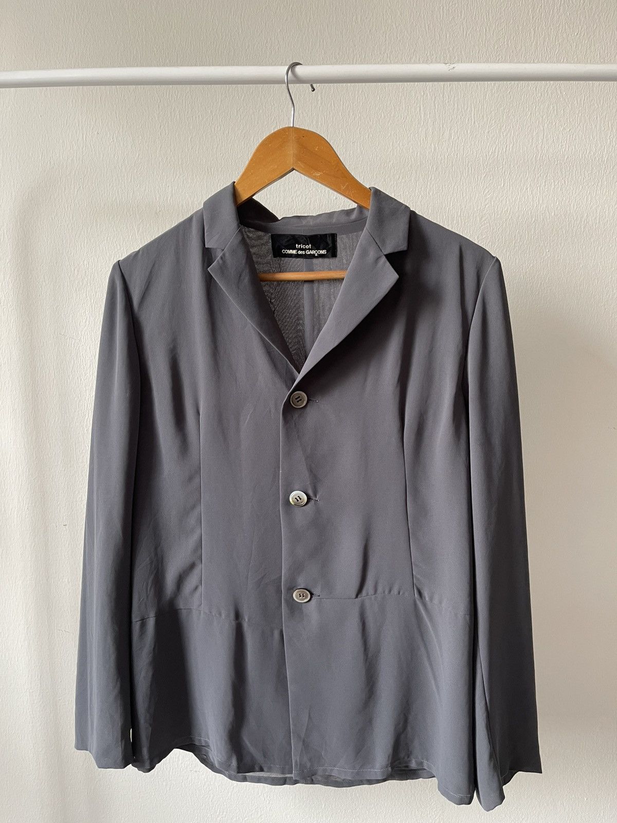 Comme des Garcons 1996 Comme Des Gargons Mesh Blazzer Size S / US 4 / IT 40 - 2 Thumbnail