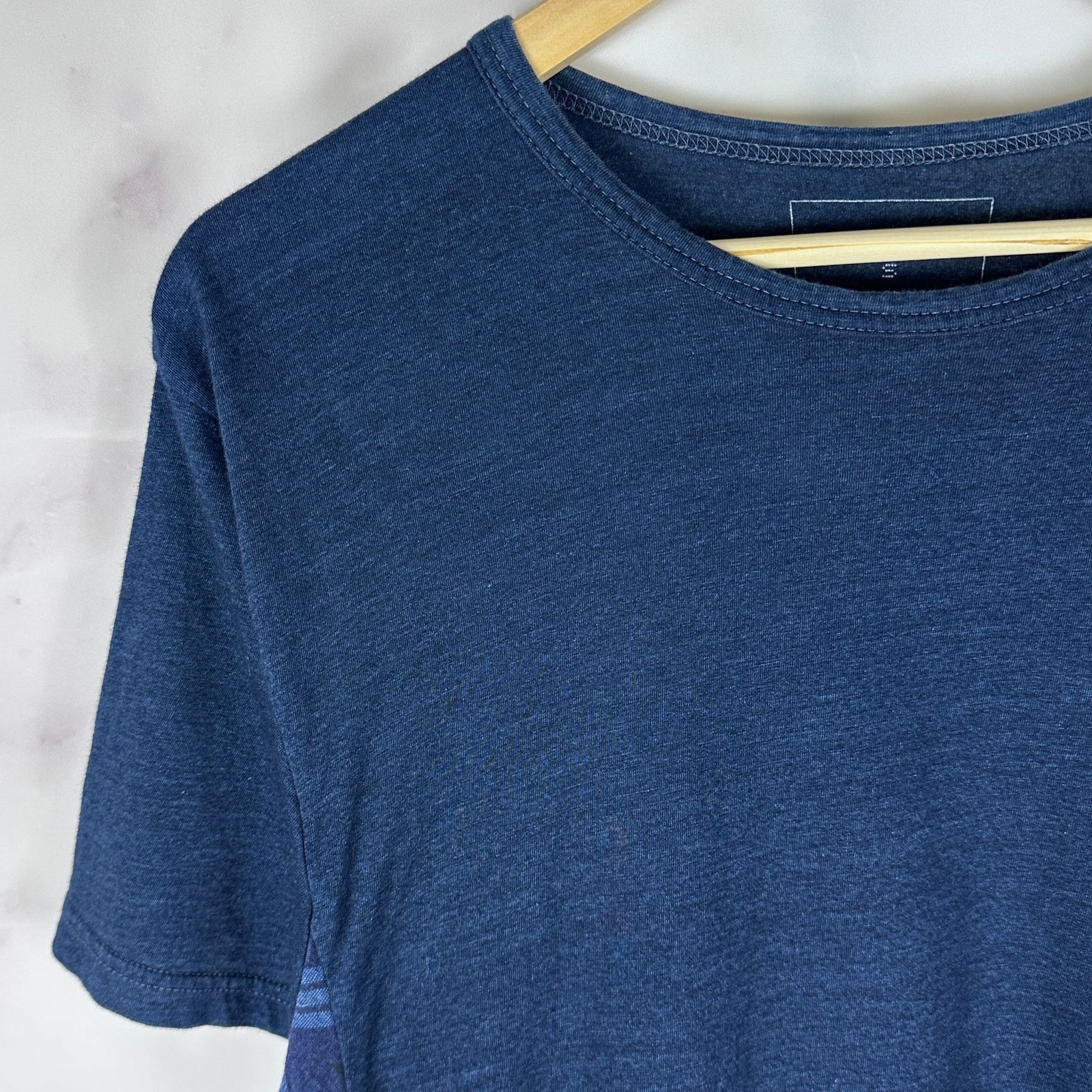 Sophnet. Indigo Plaid Mix Tee Size US S / EU 44-46 / 1 - 3 Thumbnail