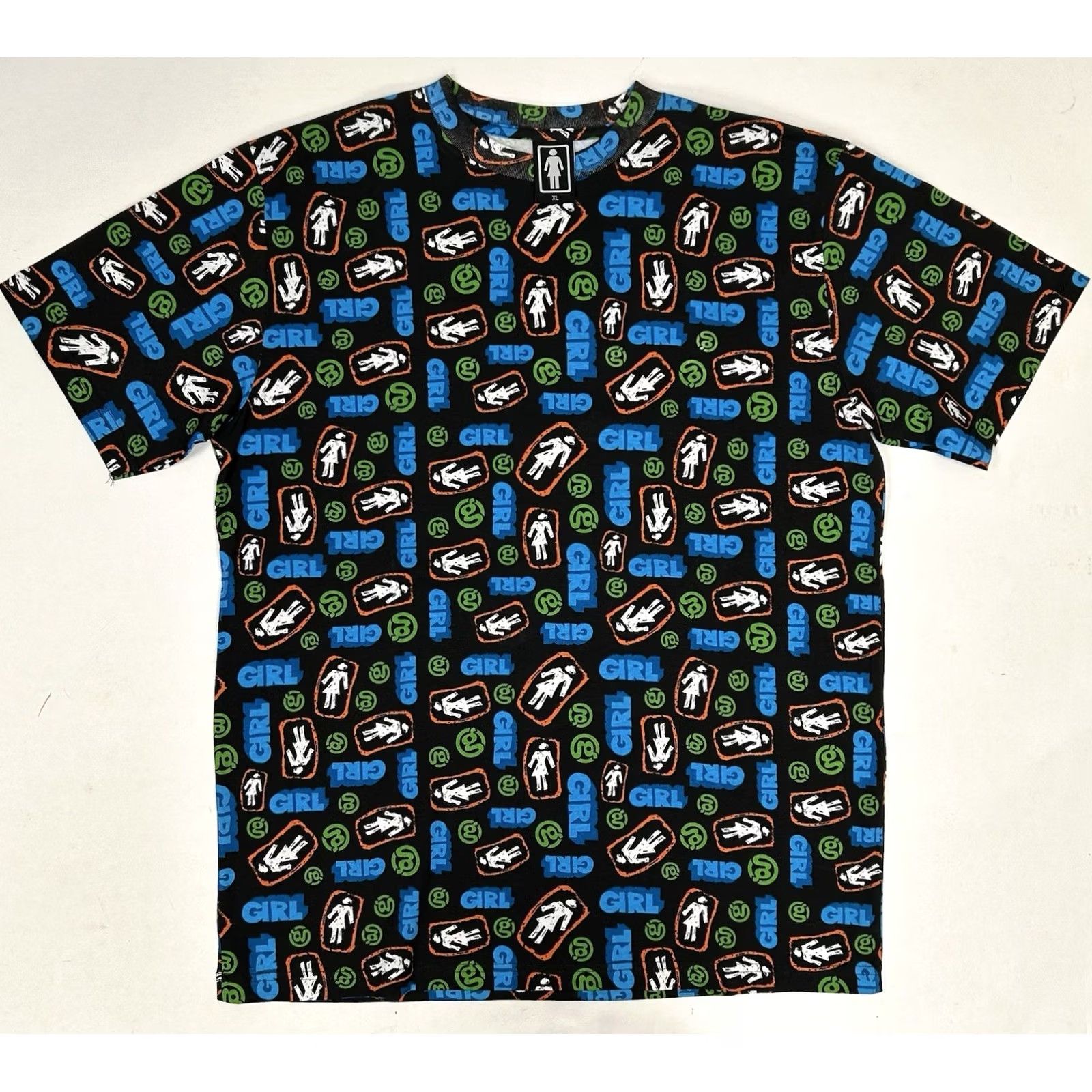 Girl Skateboards VINTAGE Girl Skateboards T Shirt Sprinkles All Over Print Premium Shirt XL AOP Shirt Size US XL / EU 56 / 4 - 4 Thumbnail