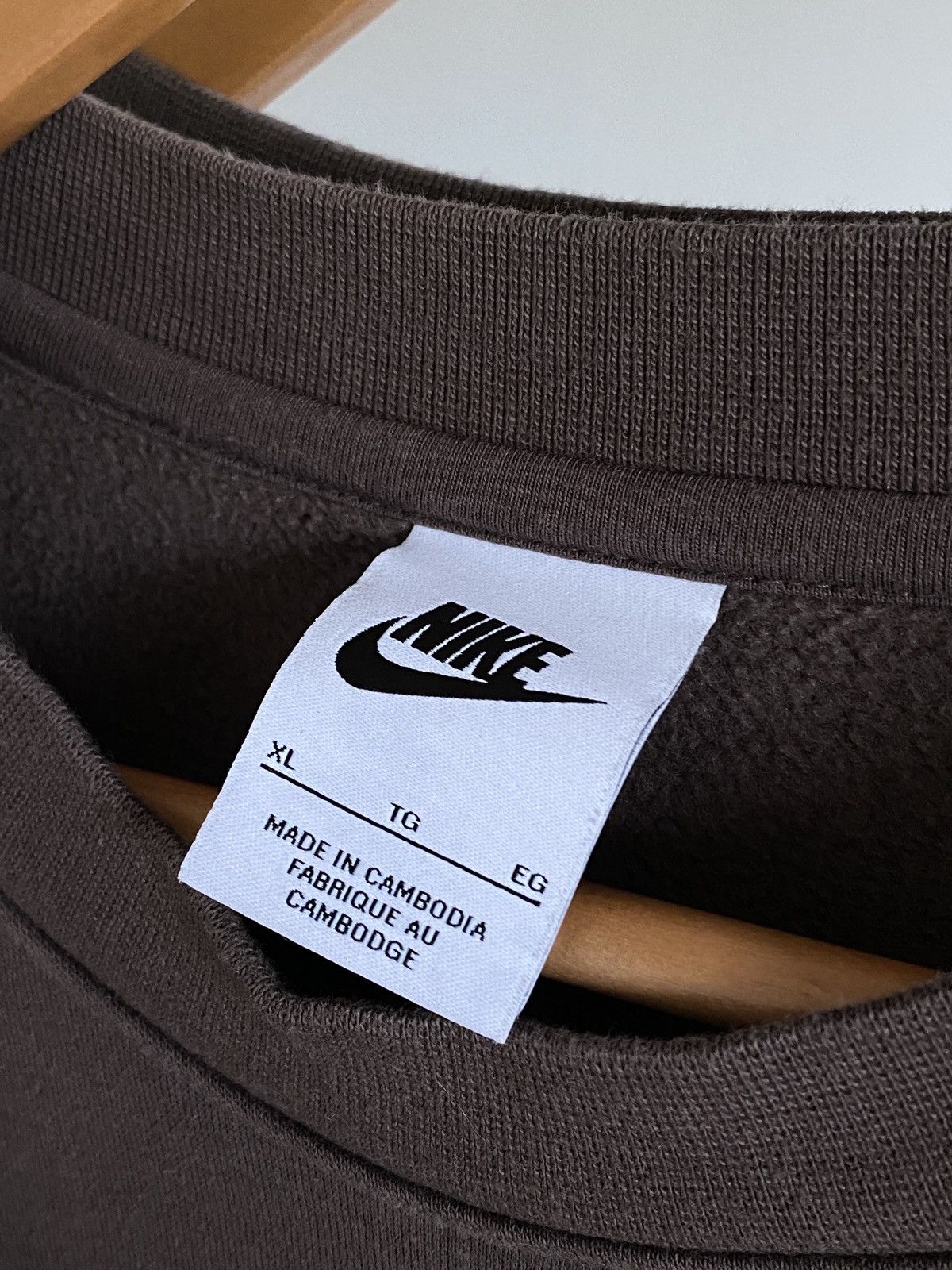 Nike Reworked west multipocket sweatshirt 🟤 Size US XL / EU 56 / 4 - 11 Thumbnail
